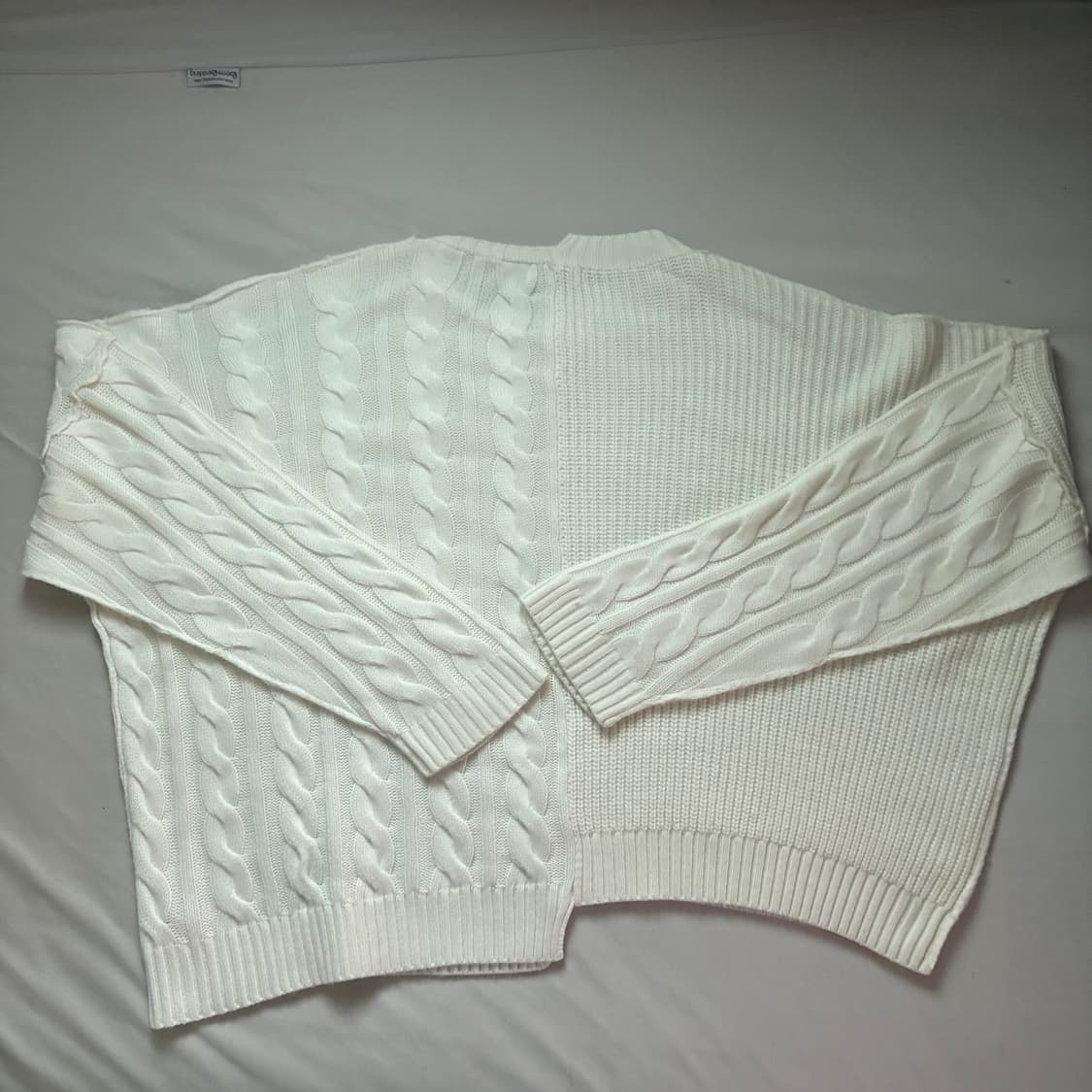 SECL 슈퍼 오버 언발란스 니트 상품이미지2