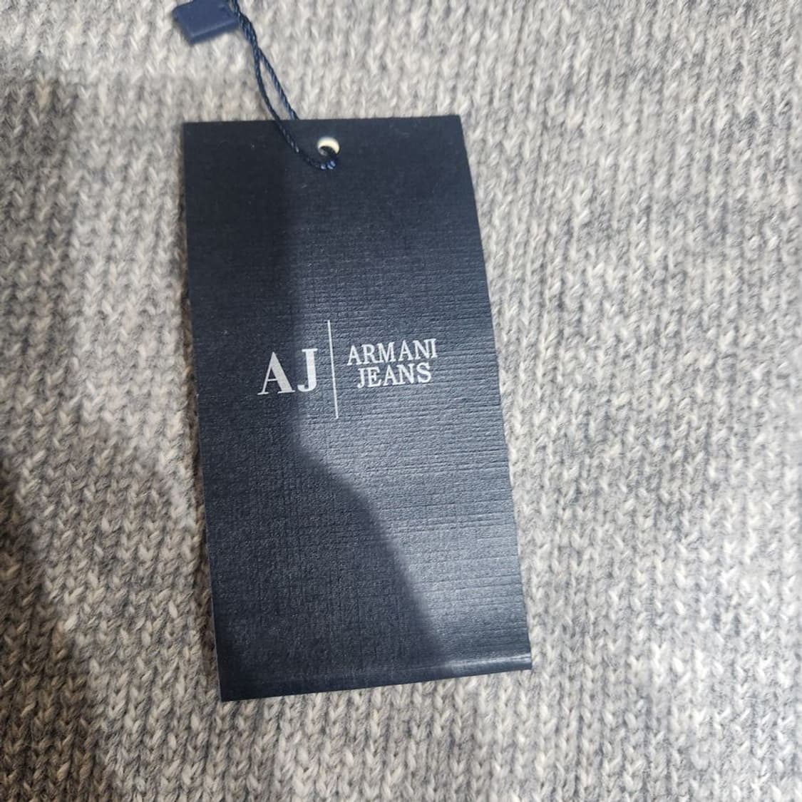 [남L](미사용)아르마니진 반집업 니트[Y63-101] 상품이미지8