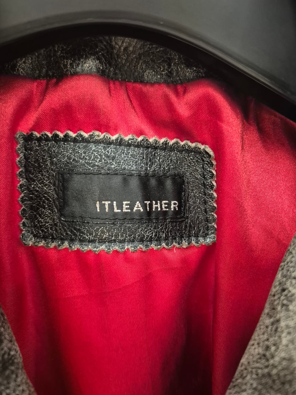  ITLEATHER 빈티지 레더 자켓 100 상품이미지6