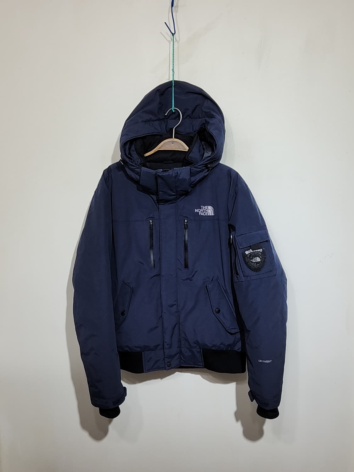 (95) 노스페이스 맥머도 패딩점퍼 네이비 구스다운 후드자켓  상품이미지1