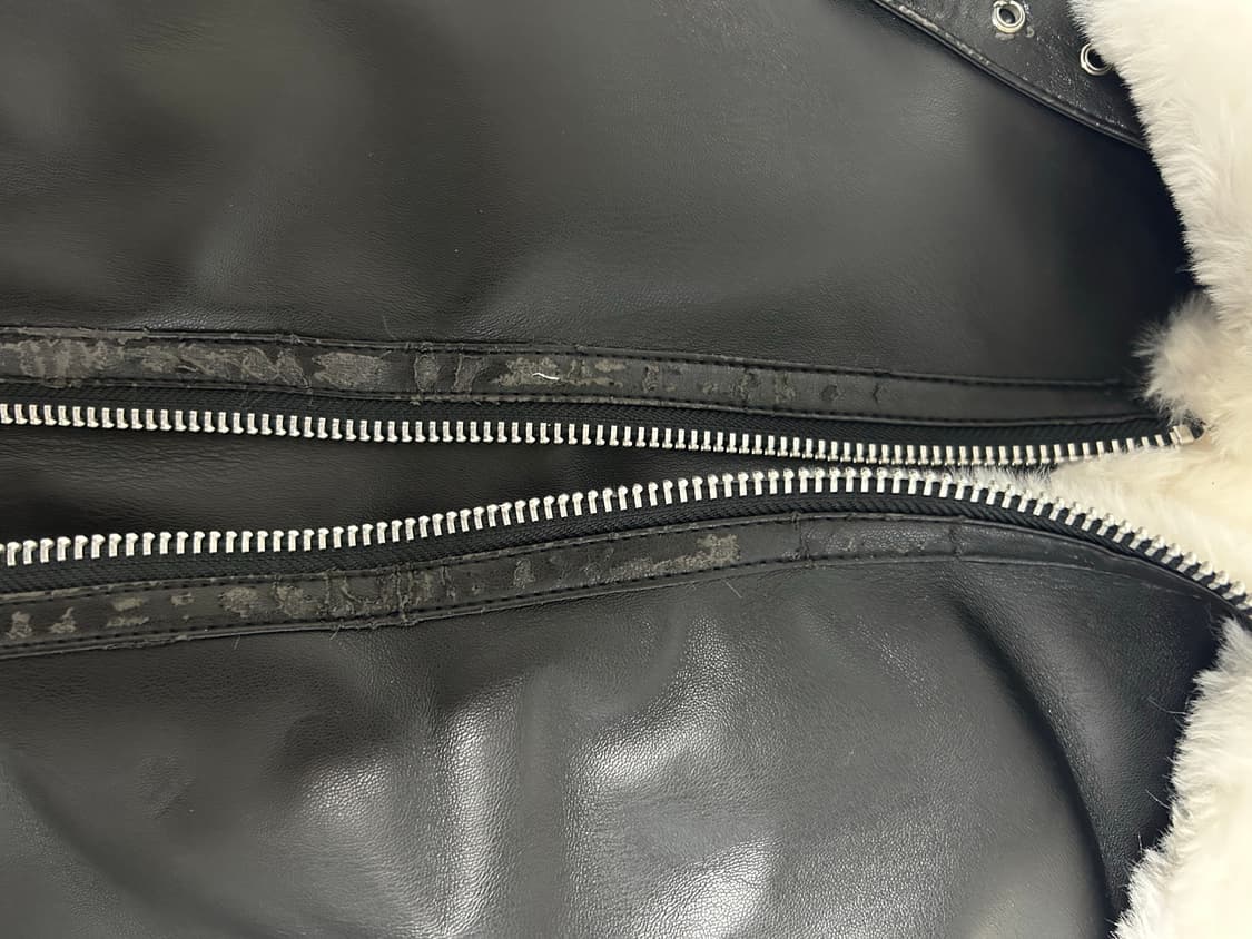 론트 무스탕 L 상품이미지6