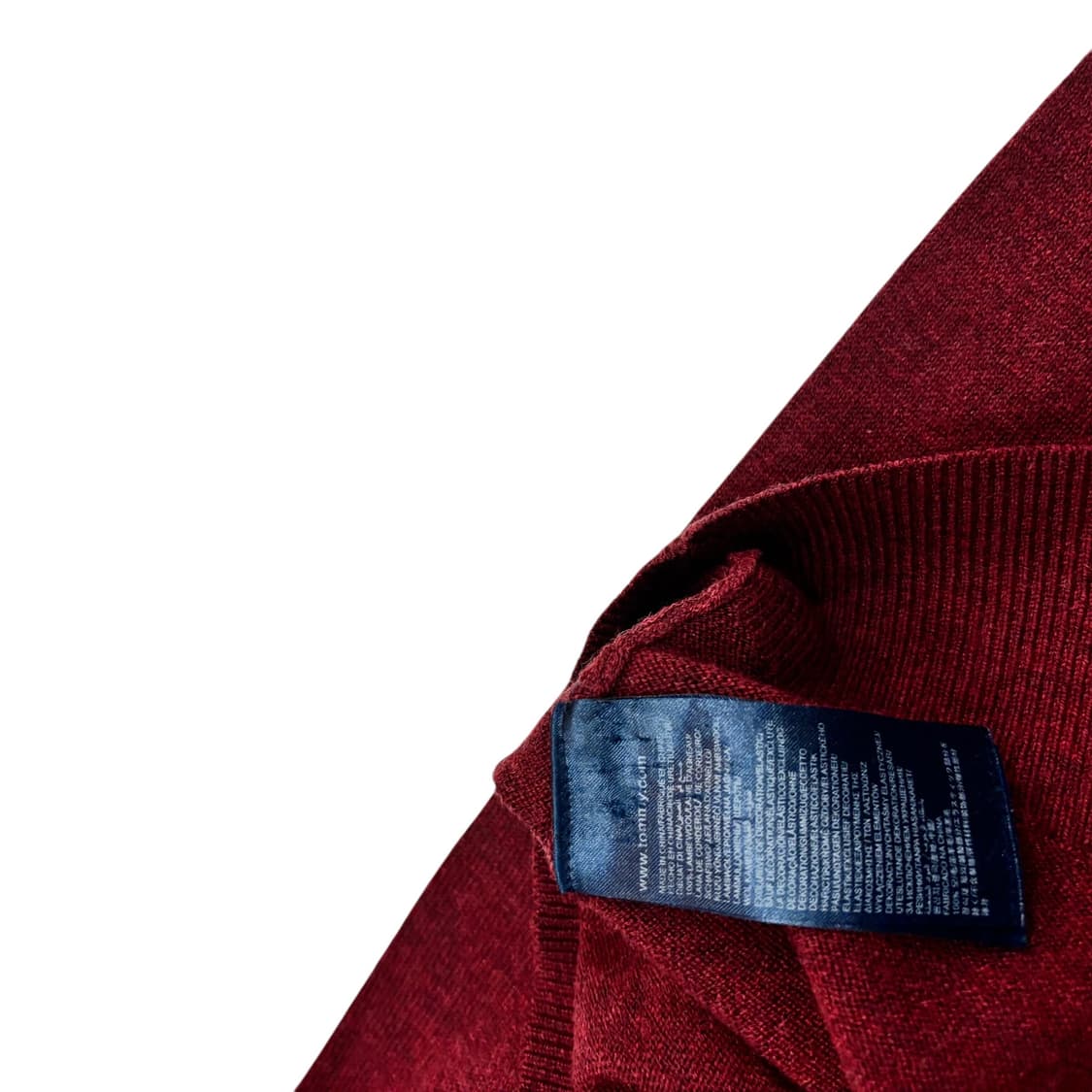 타미힐피거 울 크루넥 니트 상품이미지4