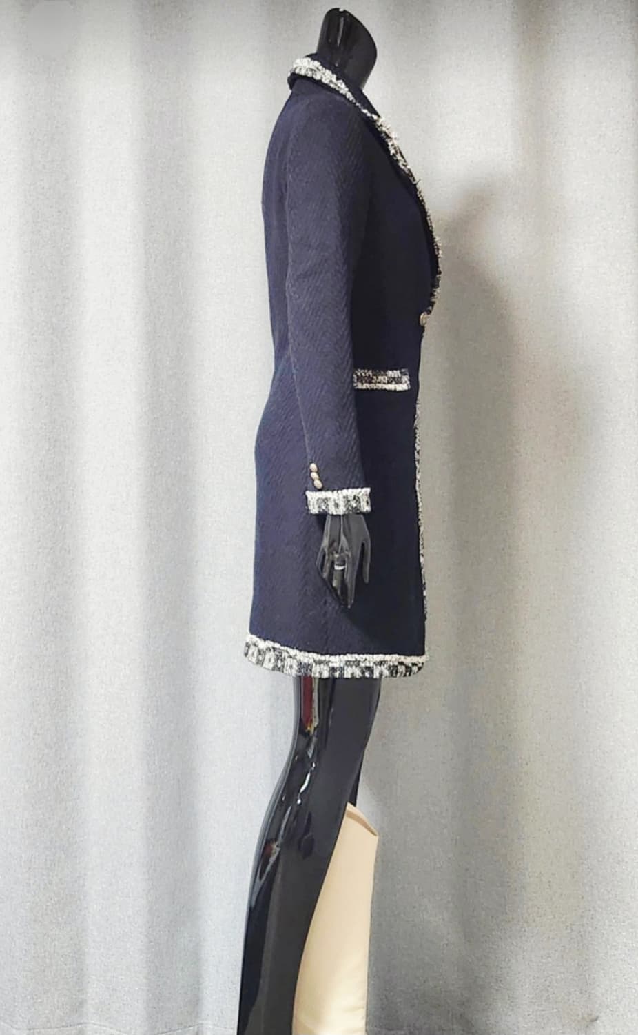 트위드 롱자켓  상품이미지3