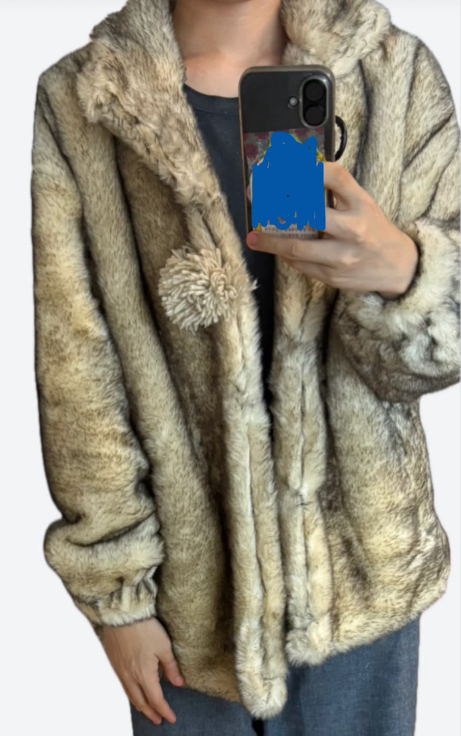 예쁜 퍼자켓 상품이미지1