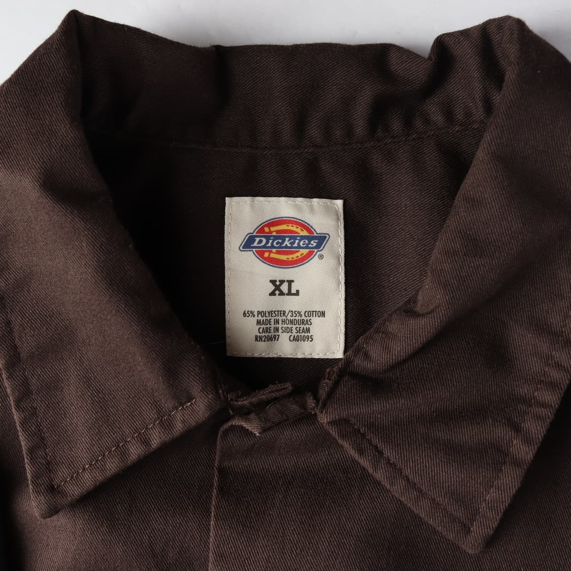 디키즈 반팔 셔츠 브라운 XL 상품이미지5