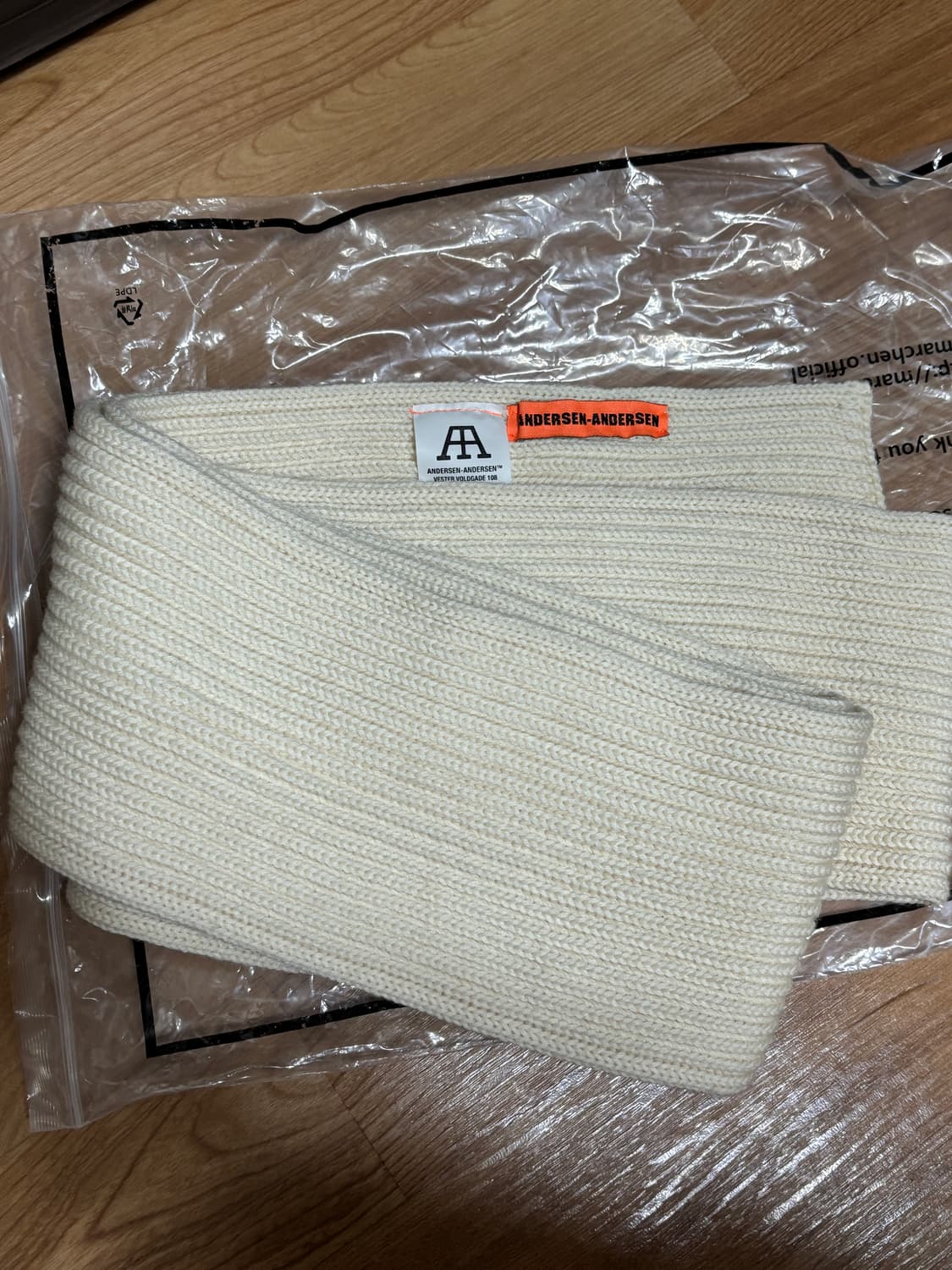 안데르센 안데르센 머플러 Off White 화이트 상품이미지2