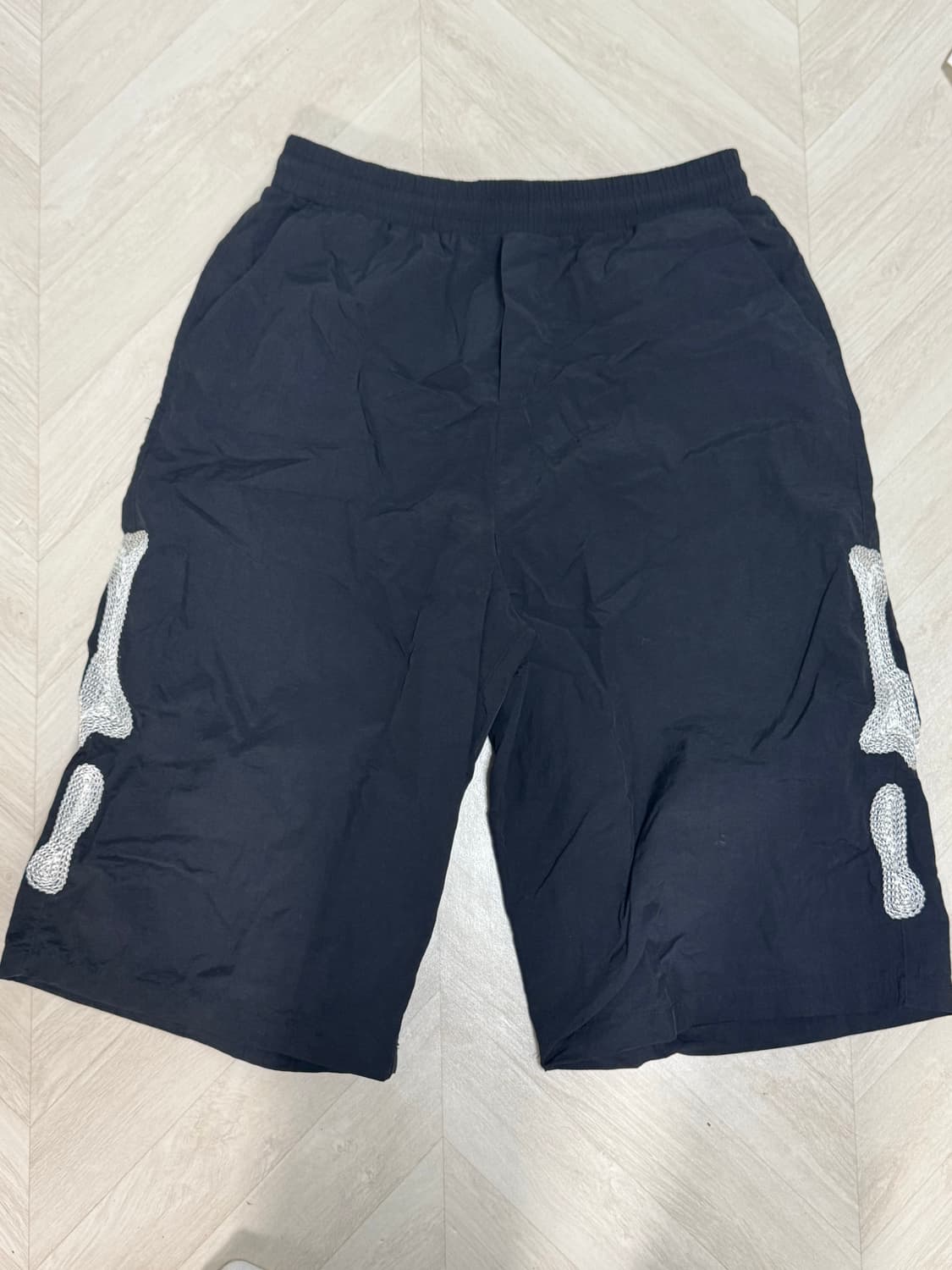 트레블 스켈레톤 나일론 바지 싸게팝니다@@@@@@@@@ 상품이미지3