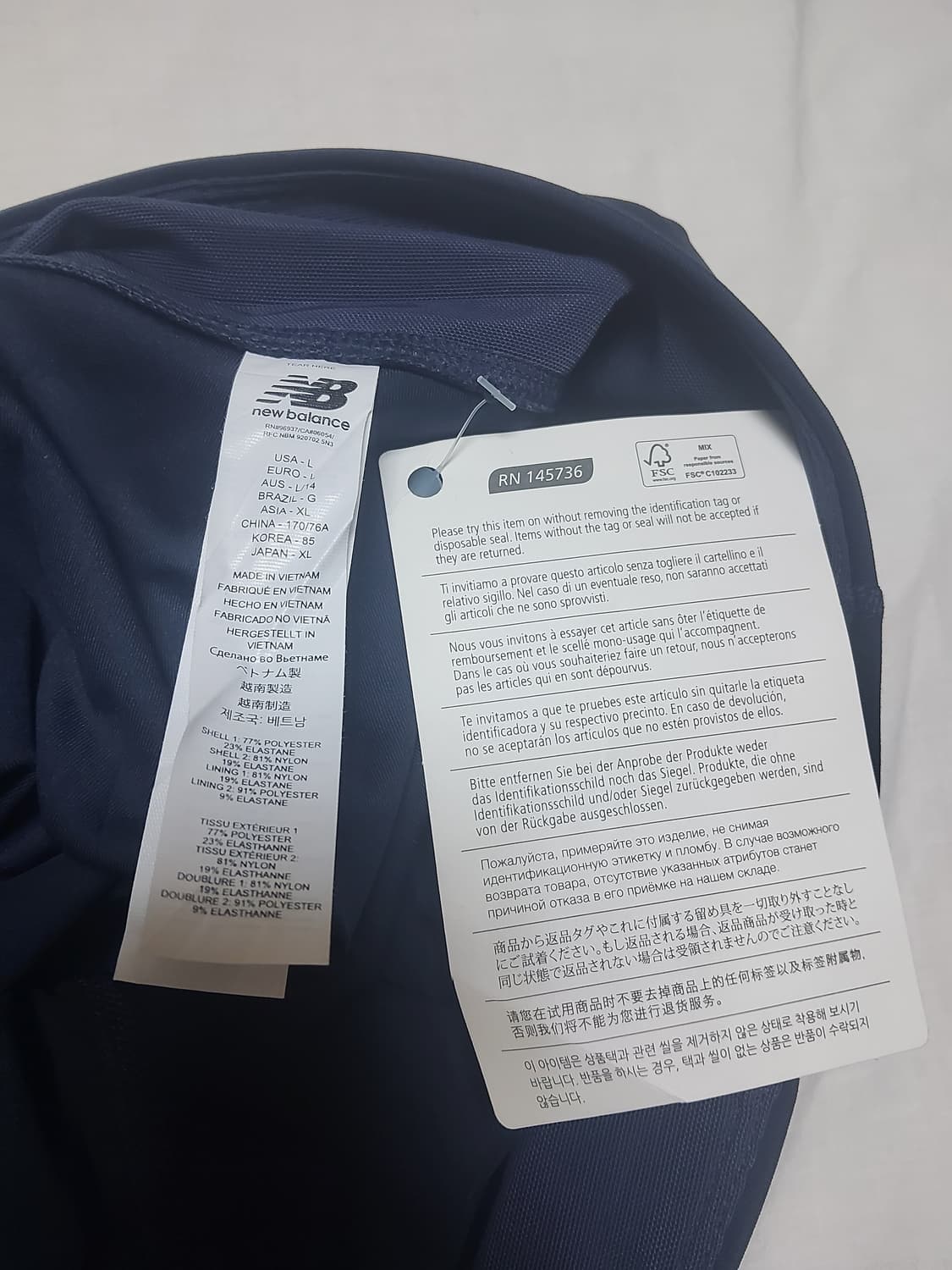 뉴발란스(NEW BALANCE) 여성용 기능성 레깅스 새제품 상품이미지6