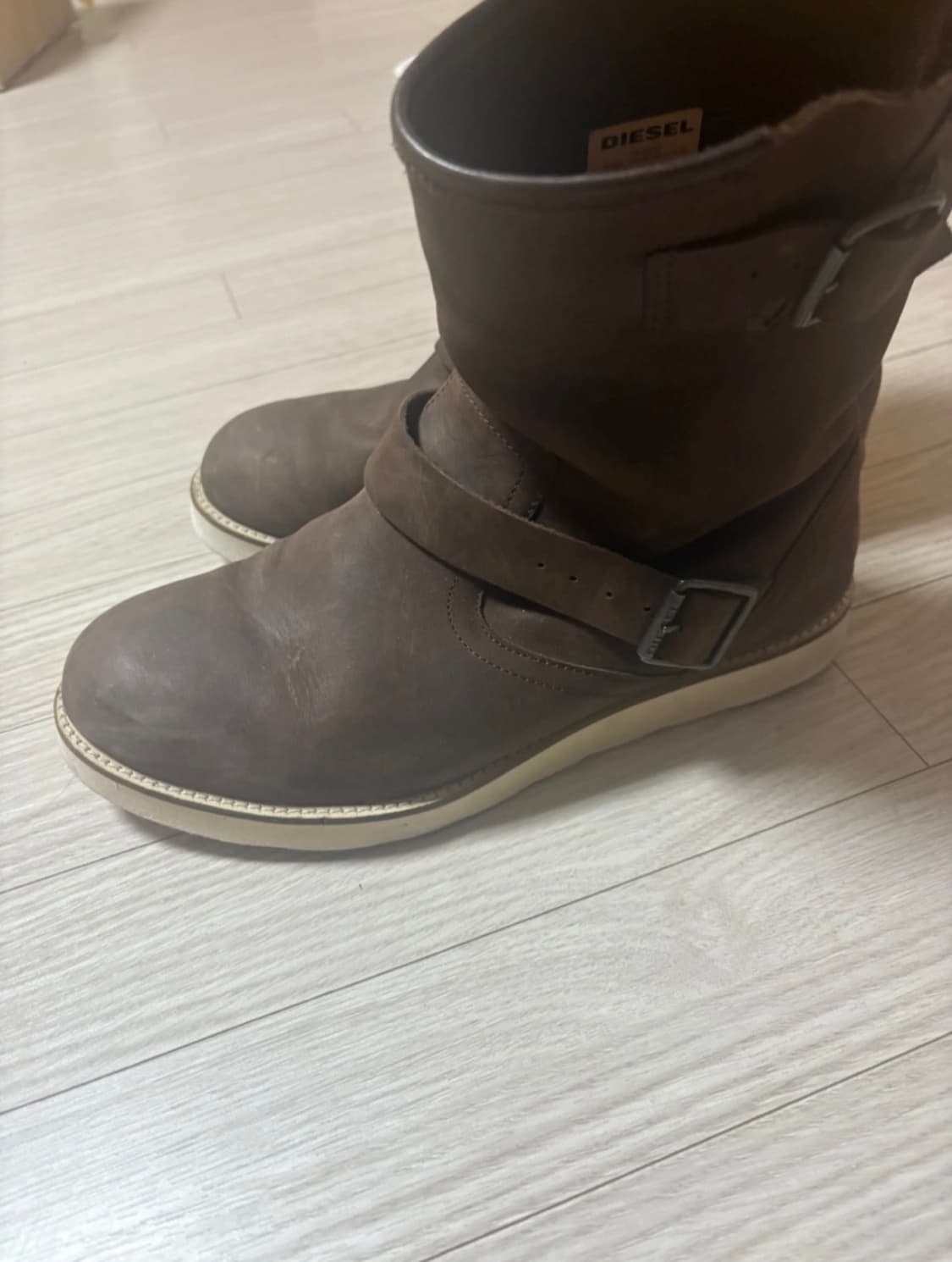 빈티지 디젤 스웨이드 부츠 상품이미지2