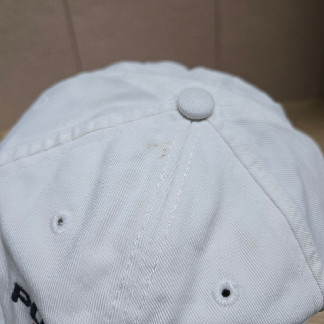 OS 폴로스포츠 디스트로이드 빈티지 볼캡 화이트 상품이미지7