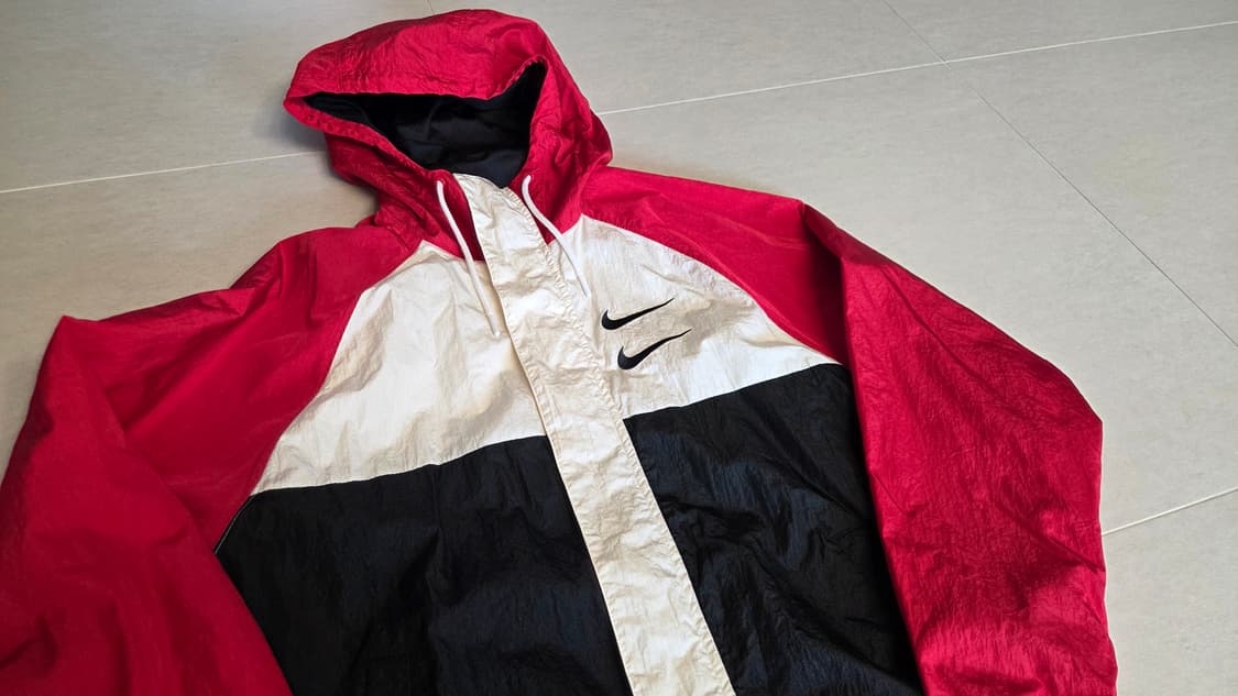 나이키 더블 스우시 우븐 바람막이 점퍼 상품이미지3