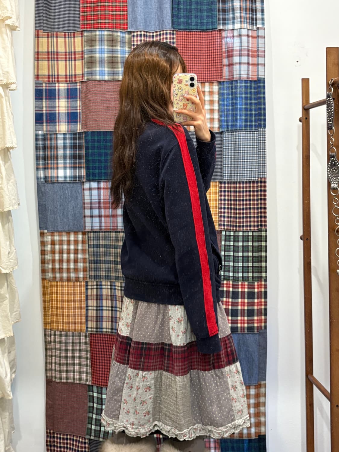 폴로 네이비 레드포인트 면집업 상품이미지5