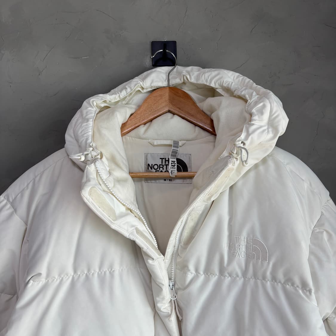 노스페이스 화이트라벨 닐턴 구스다운 패딩 화이트 상품이미지2