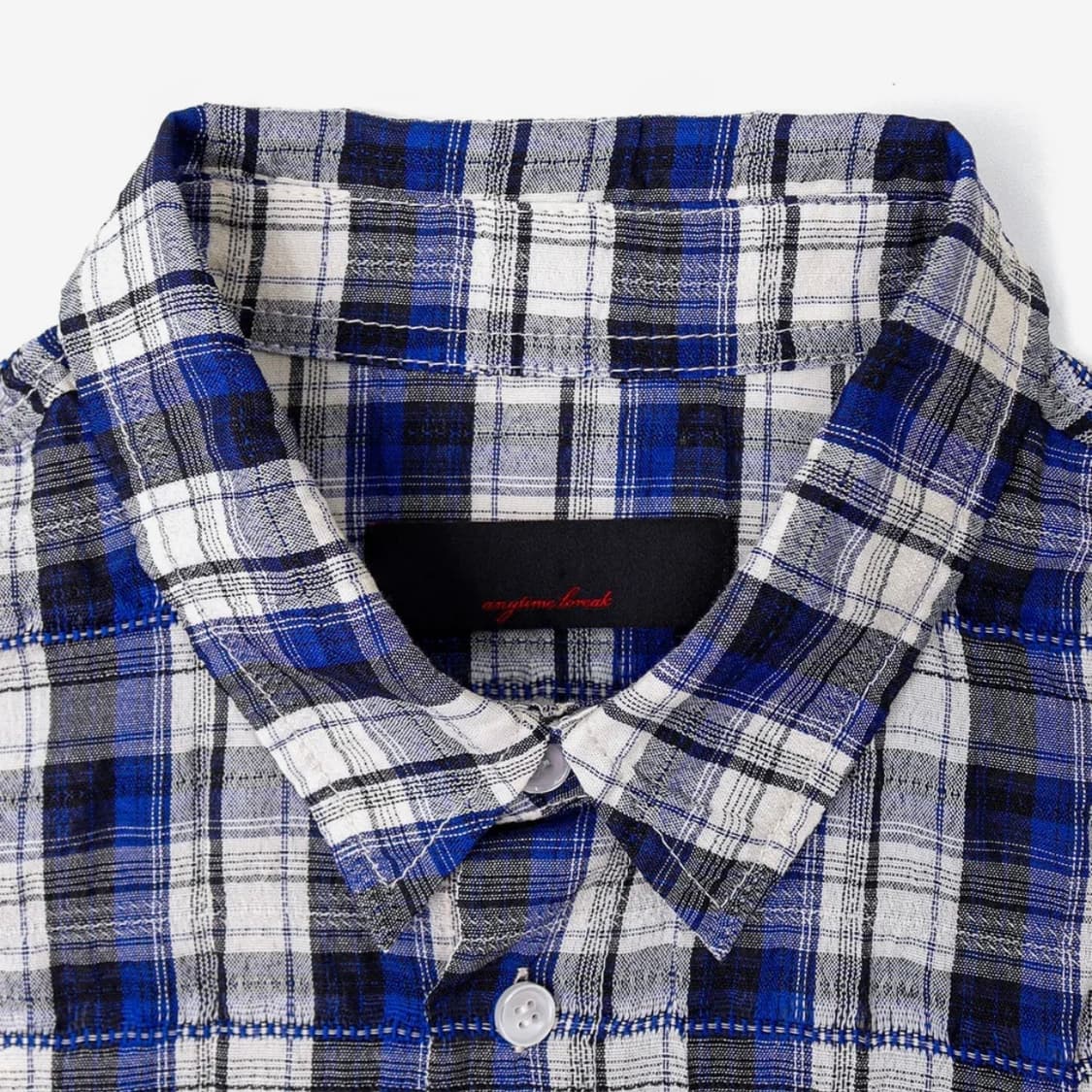 애니타임로릭 IRIS SHIRT - O.BLUE 상품이미지1