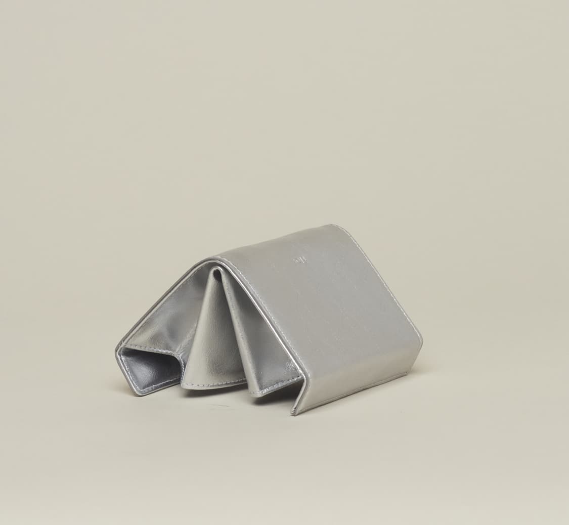 [새제품/단종] flor 플로르 유즈 월렛 실버 상품이미지3