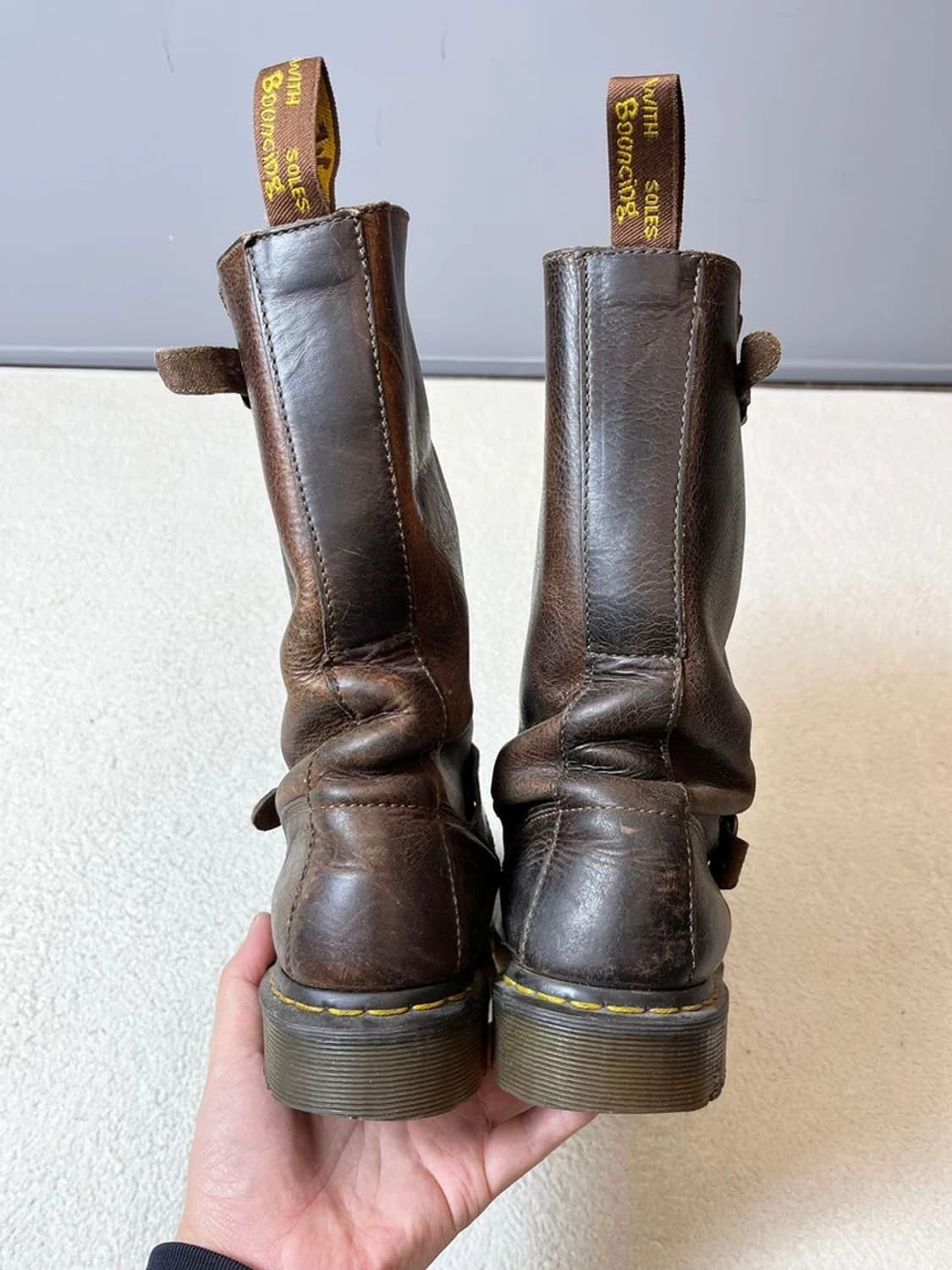 닥터마틴 엔지니어드 웨스턴 가죽 부츠 A1841 상품이미지6