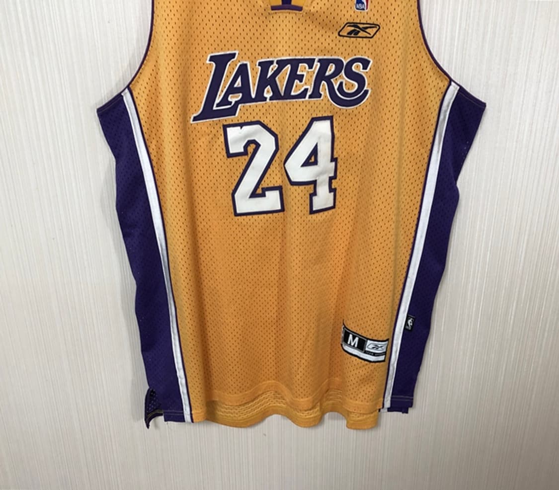 NBA 리복 LA레이커스 올드유니폼/져지 M #24 코비브라이언트 상품이미지3