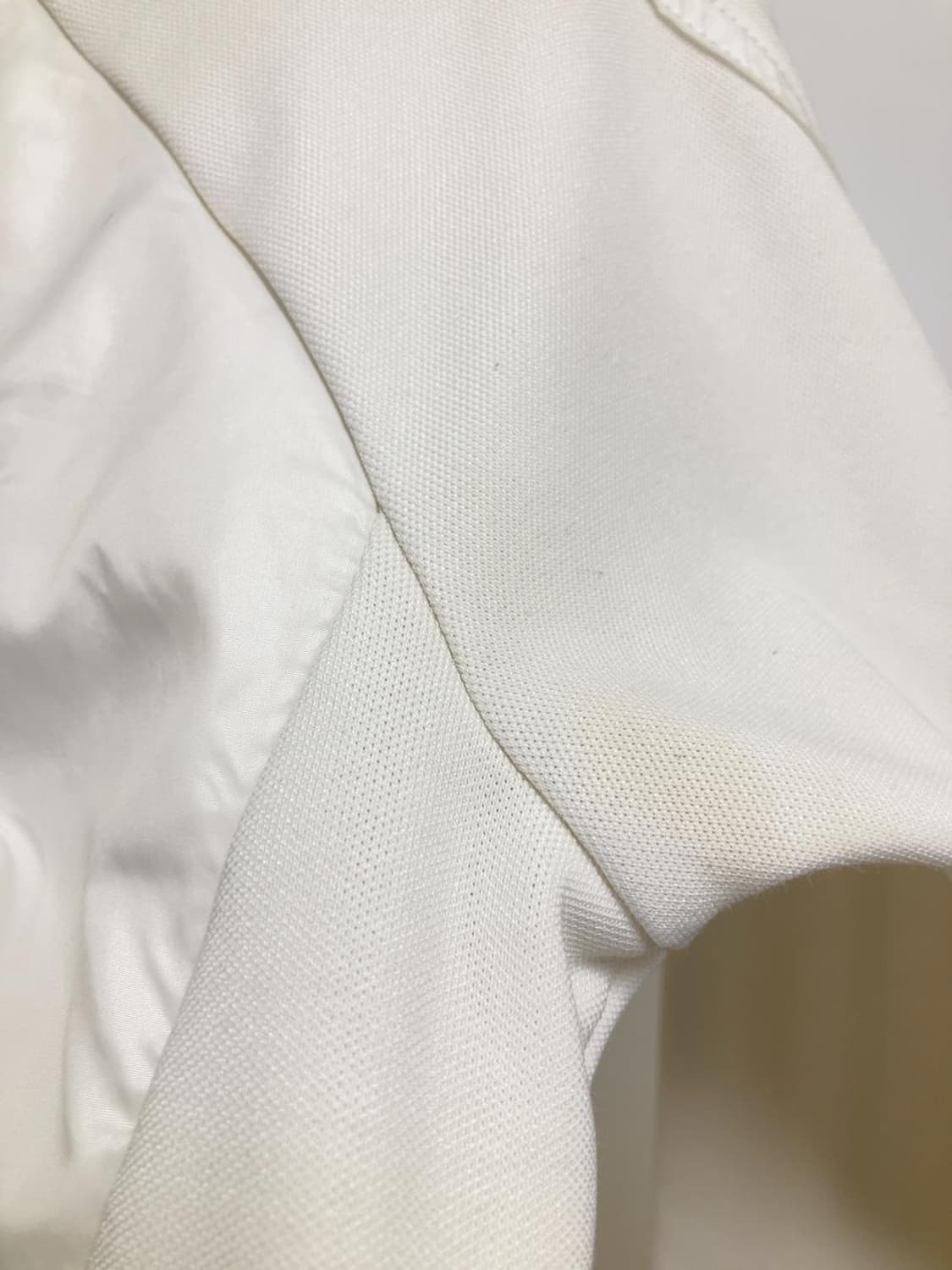 아디다스 화이트 골드 져지 트랙탑 빈티지 집업 자켓 상품이미지8