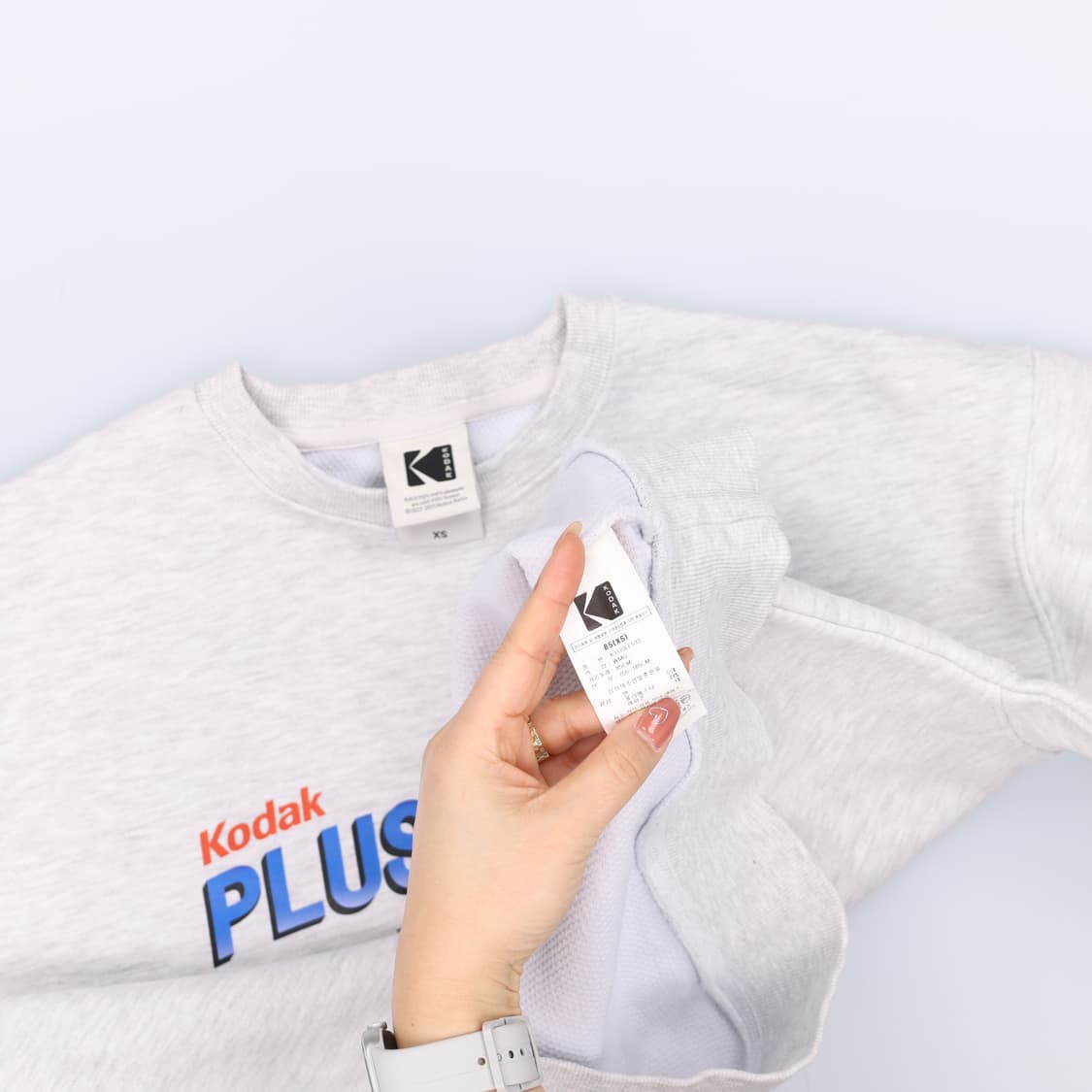 [XS] 코닥 어패럴 디지털 그래픽 스테레오 맨투맨 0105J 상품이미지4