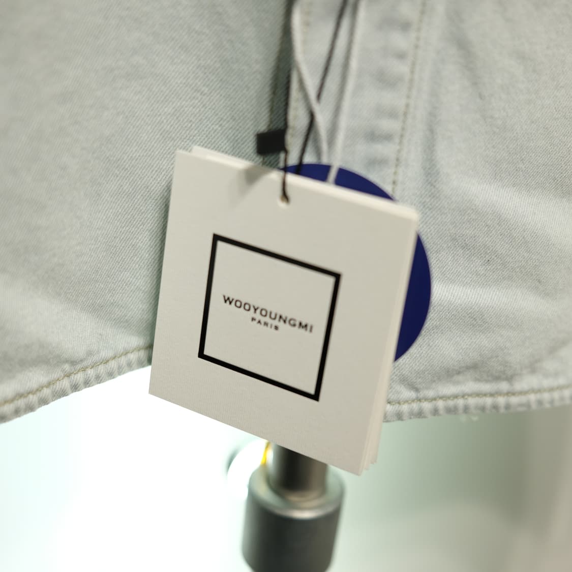 우영미 플라워 데님 반팔 셔츠자켓 상품이미지3