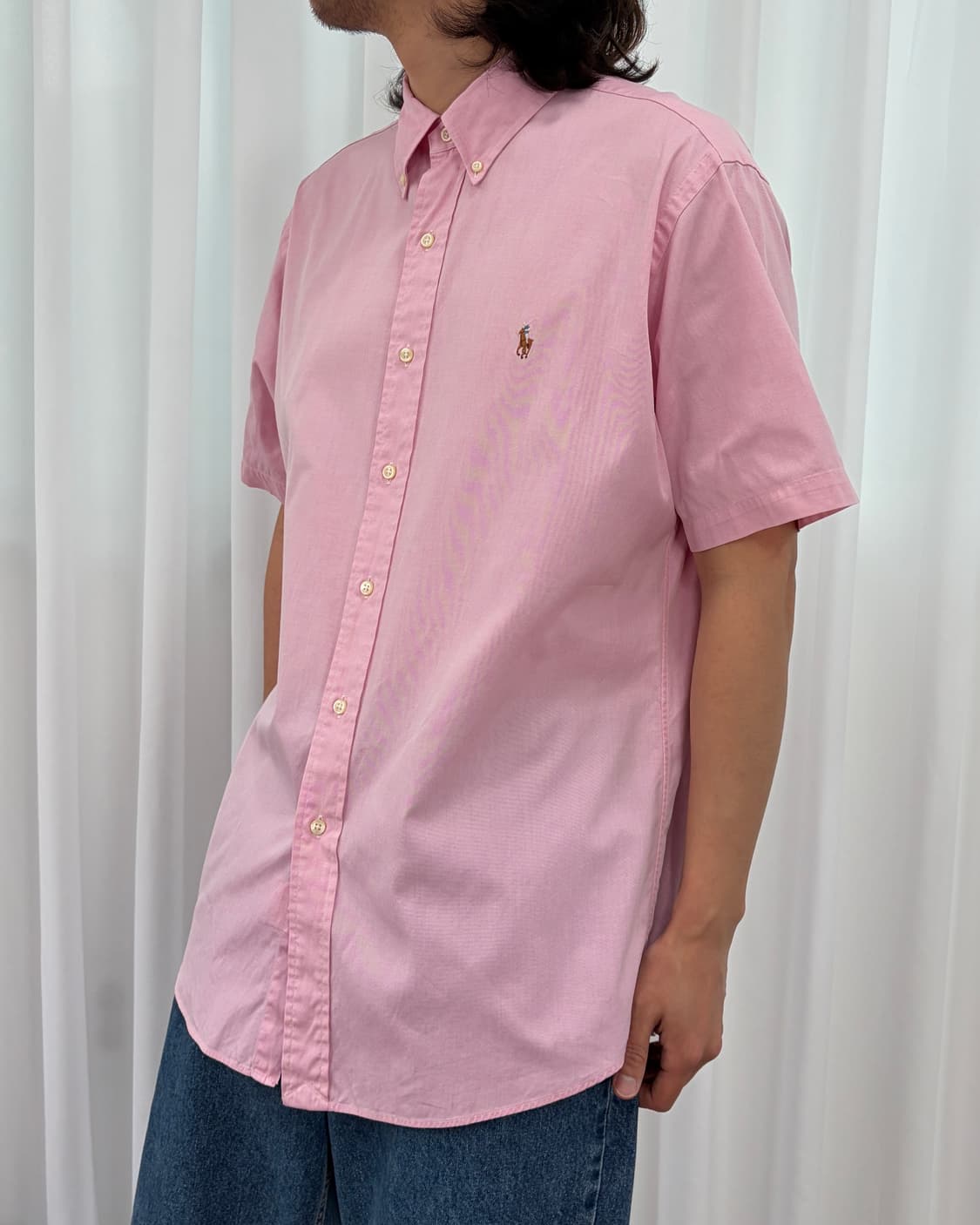 [XL]폴로 랄프로렌 포플린 반팔 셔츠 상품이미지1