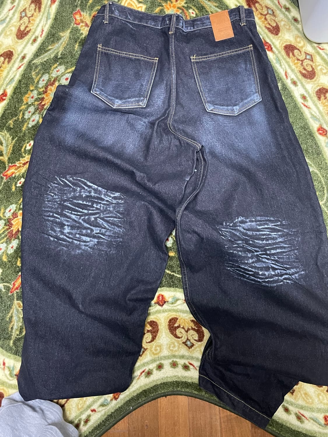 뉴치프시크 디피 dp 캣워싱 배기진 상품이미지4