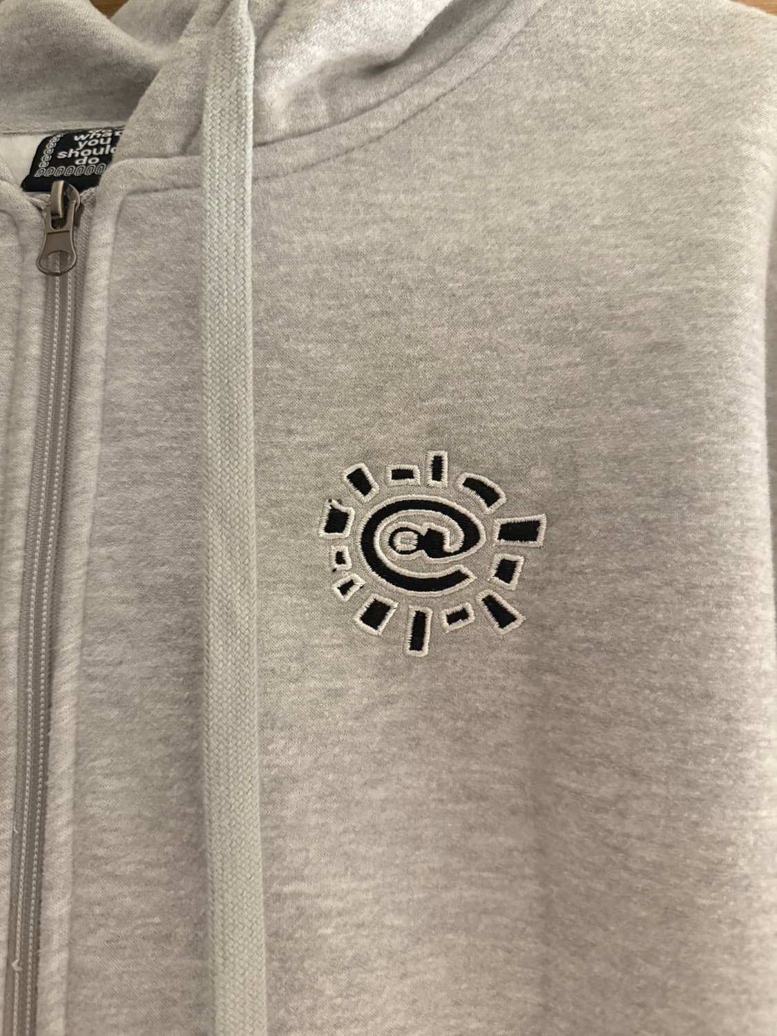 Always do what you should do 후드집업 상품이미지3