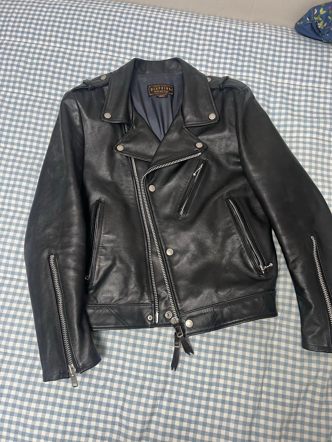 디아프바인 diafvine 재키 더블라이더 자켓 급처 상품이미지1