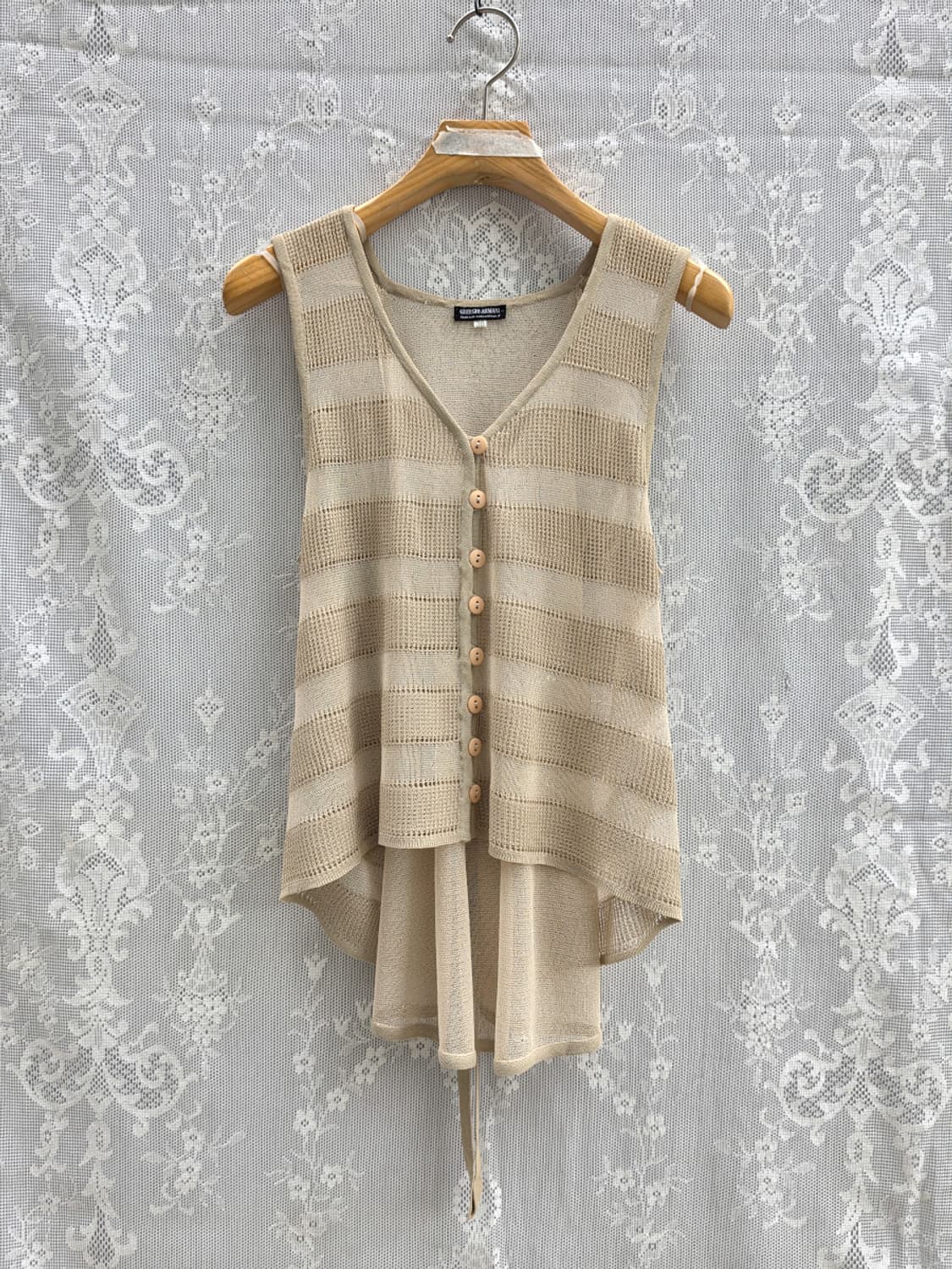 90s 조르지오 아르마니 레이스 베스트 상품이미지1