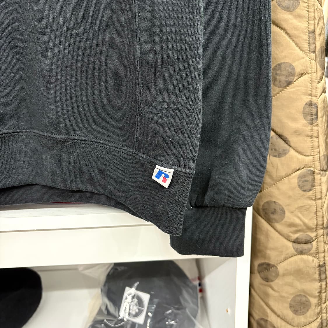 (L) 러셀 프린팅 라운드 맨투맨 상품이미지4