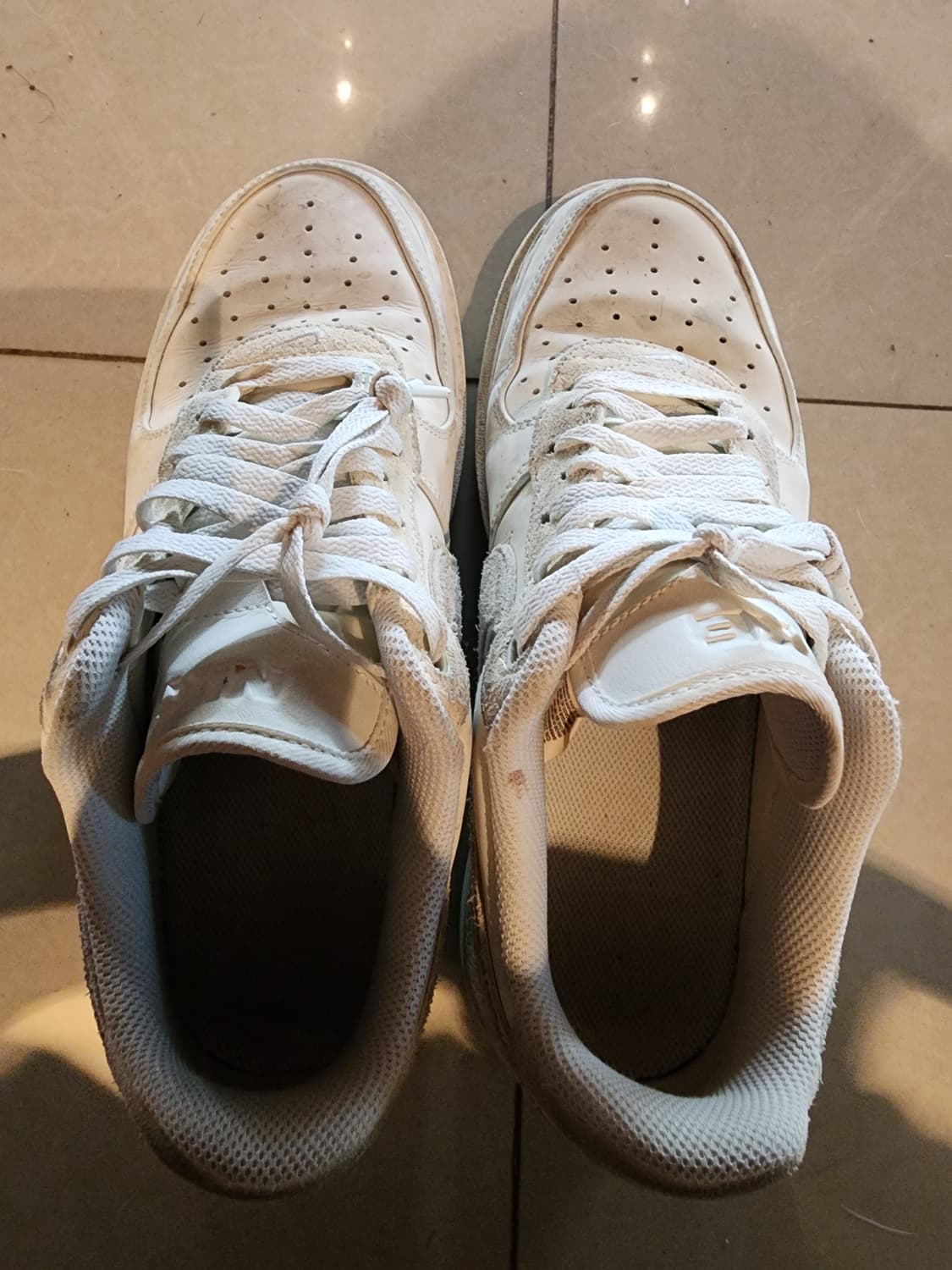 NIKE 나이키 에어포스 1 럭스 서밋 화이트 270mm 팜. 운동화 상품이미지2