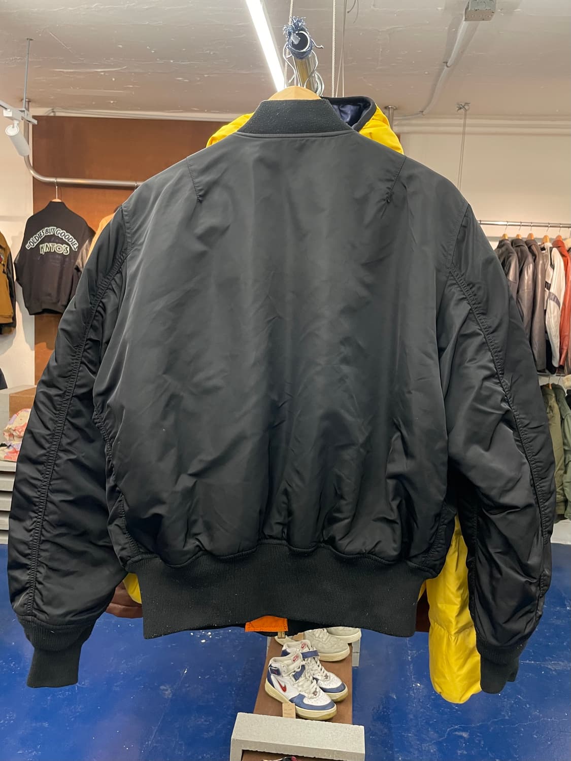 Alpha 알파인더스트리 블랙 ma-1 자켓 상품이미지5