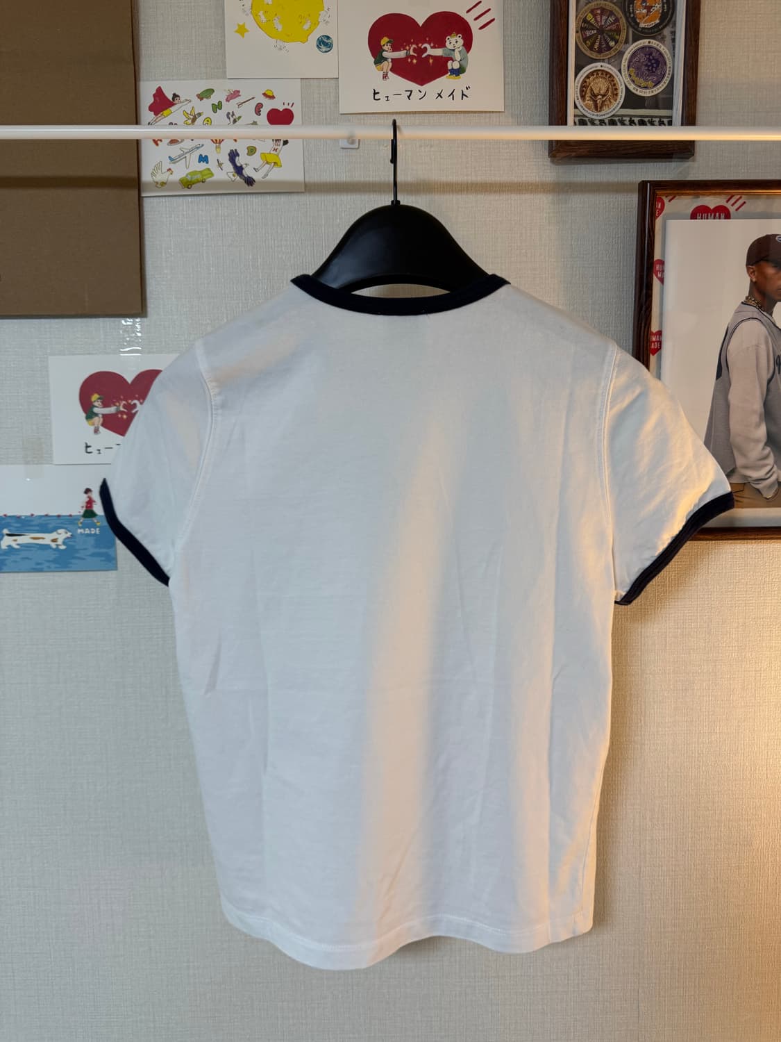 (M) 마리떼 프랑소와 저버 링거 티셔츠 화이트 상품이미지3