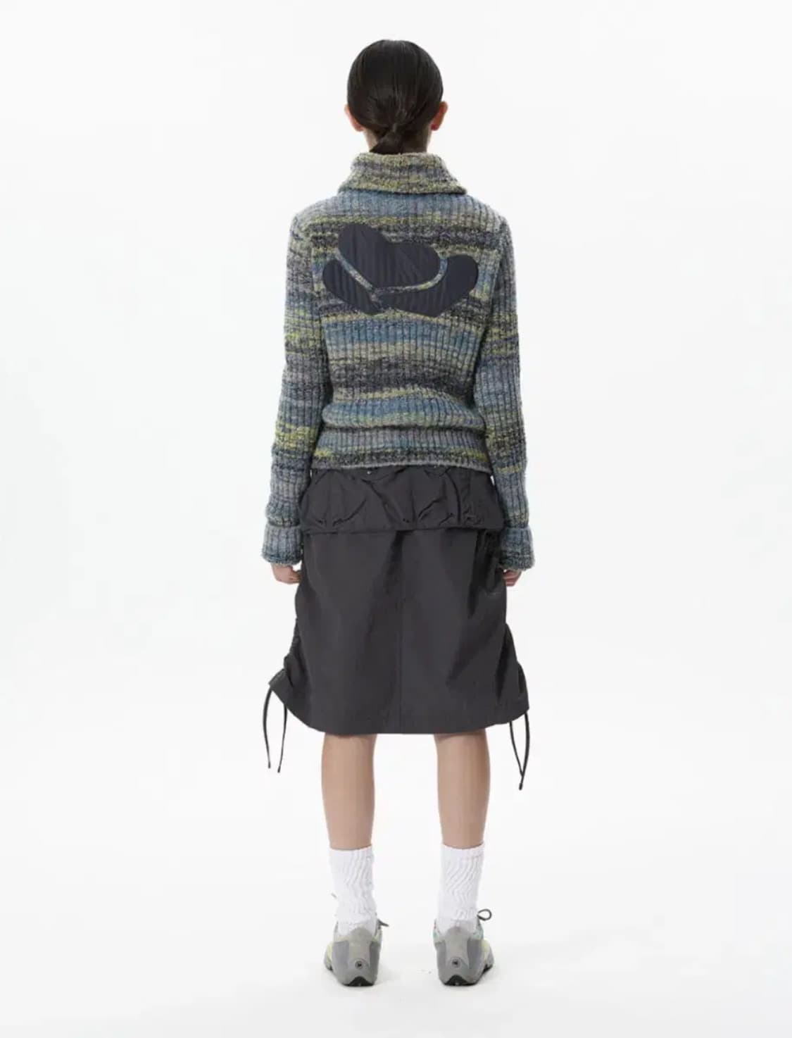 썬러브 스커트 차콜 상품이미지2