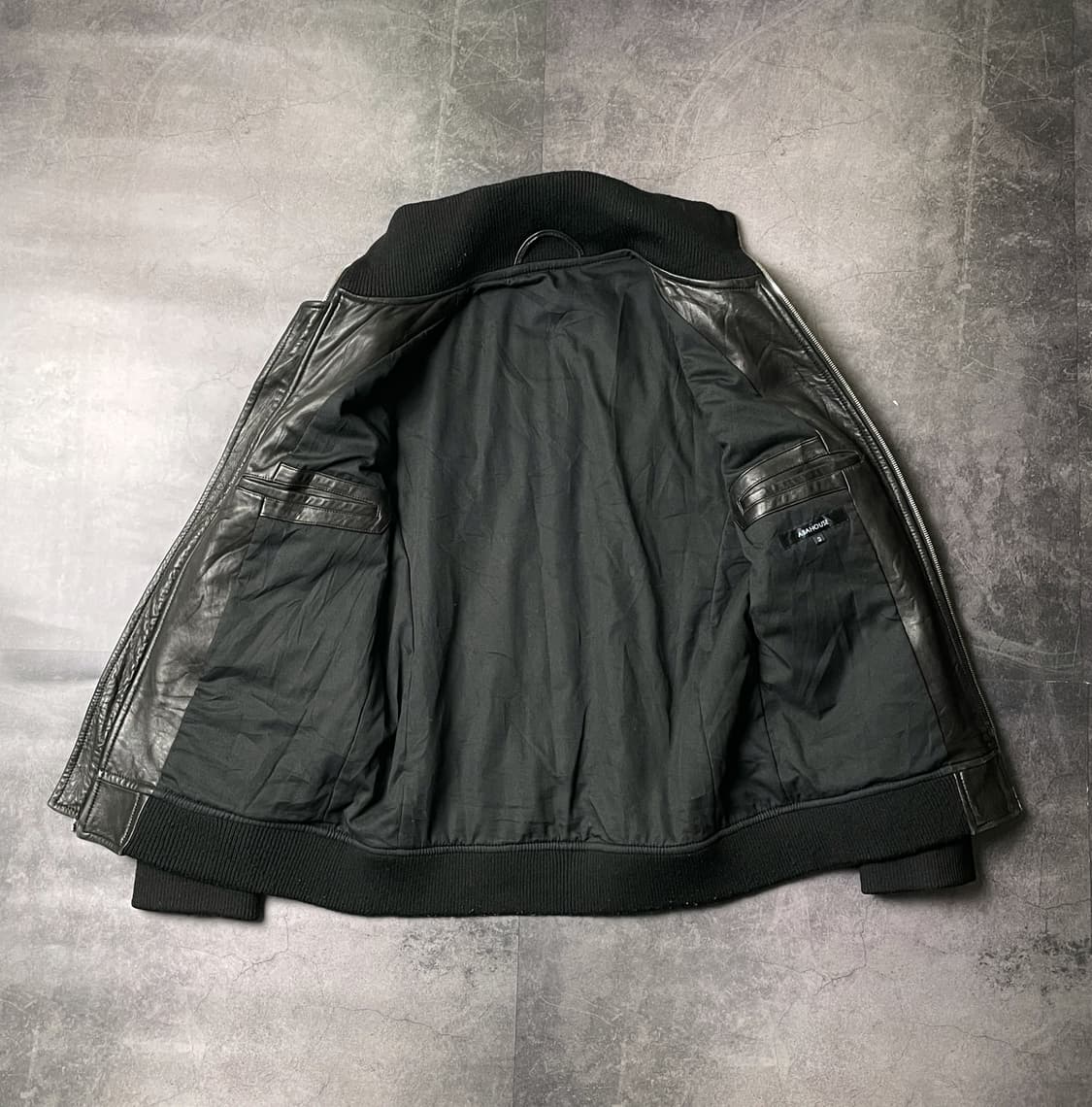 ABAHOUSE 아바하우스 빈티지 레더 자켓 상품이미지3