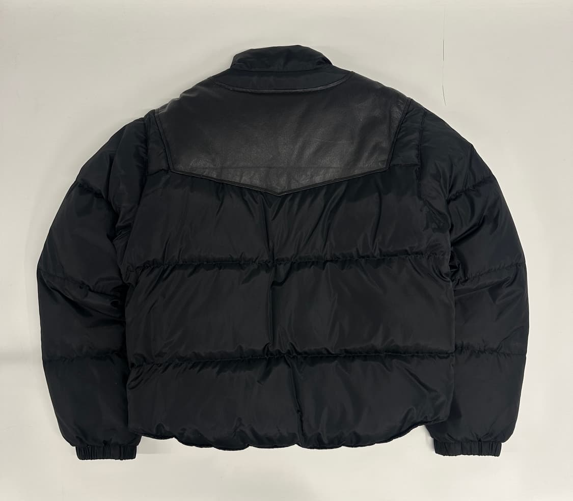 베네통 가죽 덕다운 패딩 50 상품이미지3