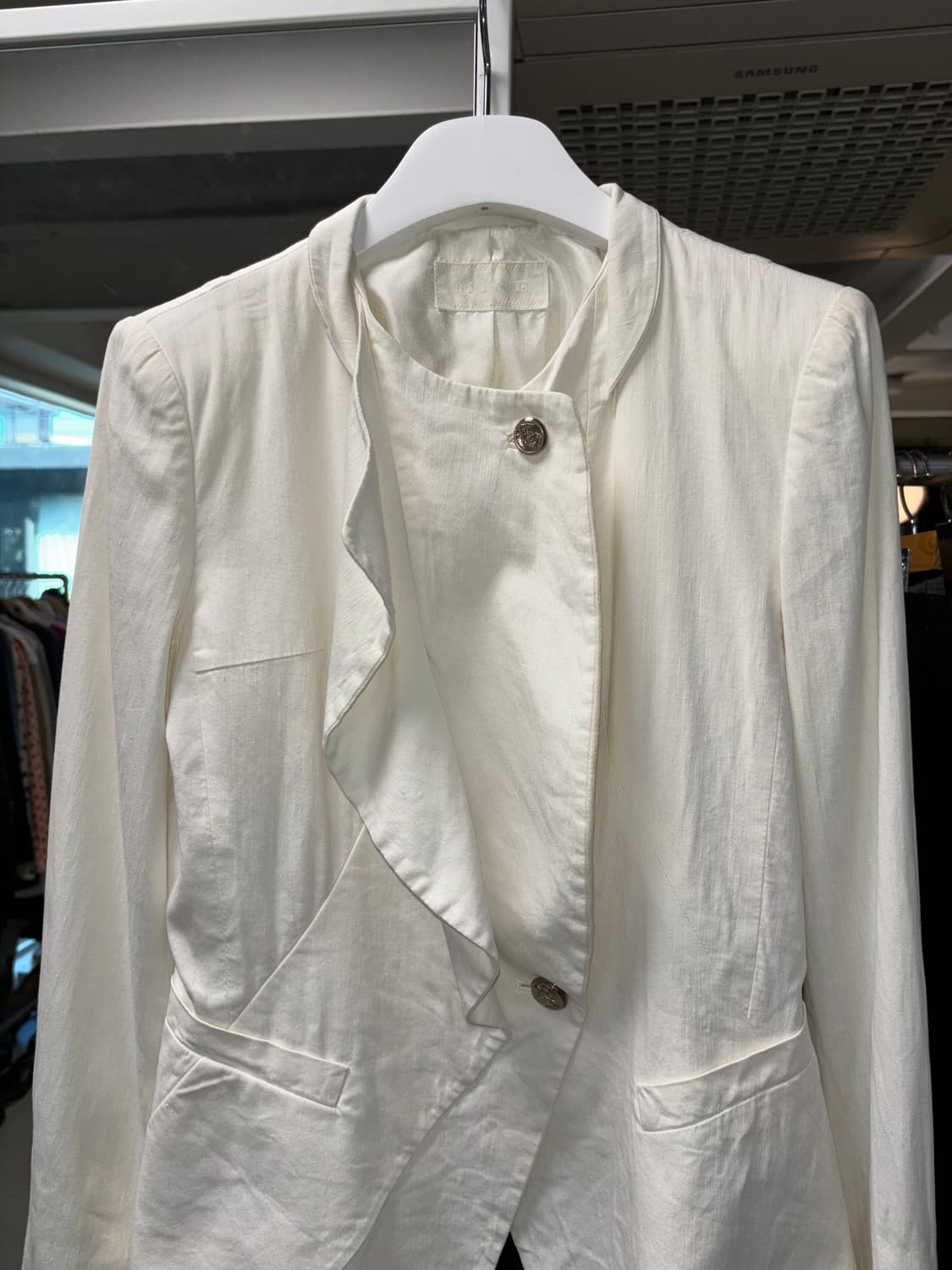 마인 린넨 나폴레옹 자켓 상품이미지5