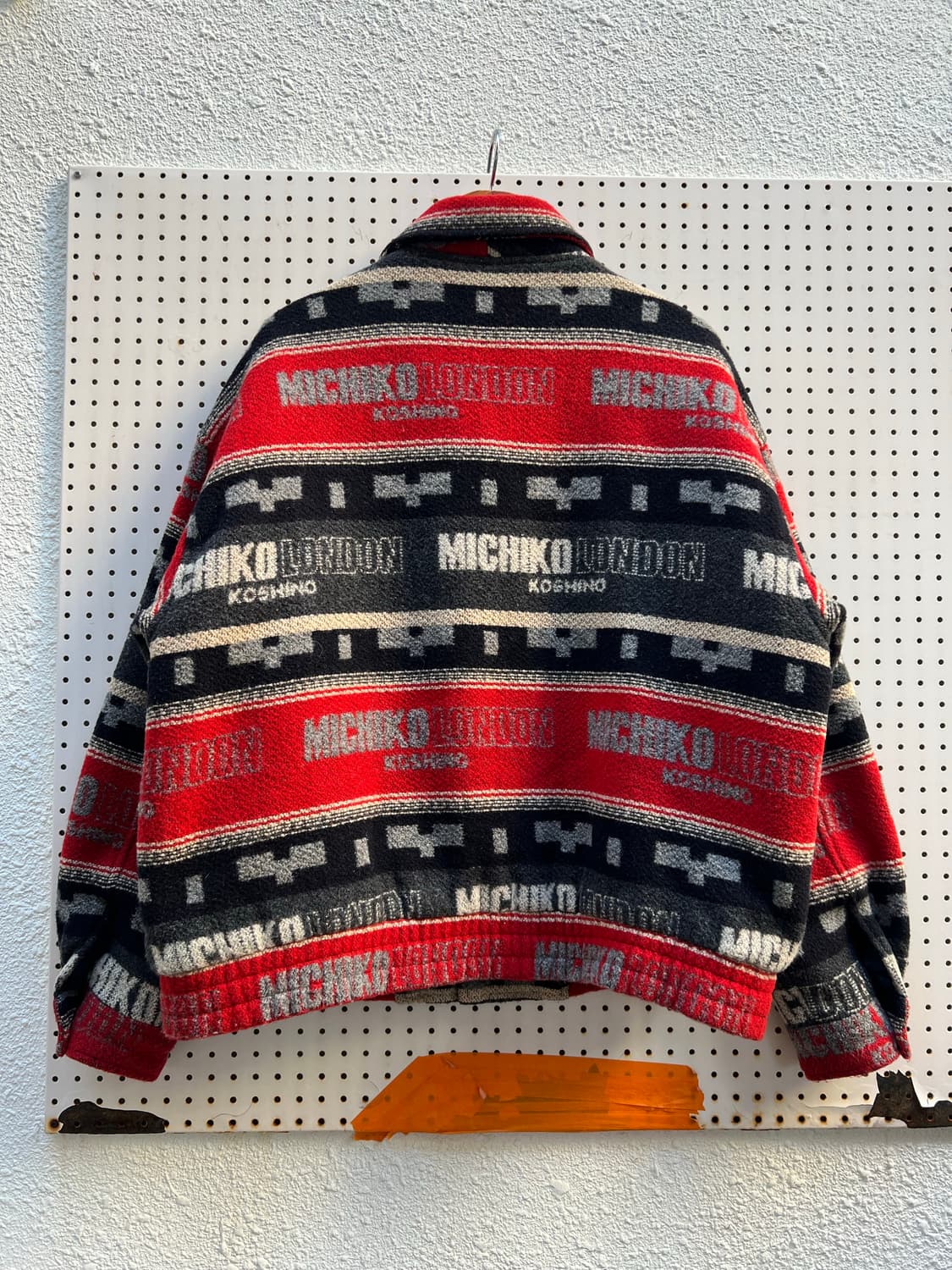 1990s MICHIKO KOSHINO BOMBER 미치코코시노 울봄버 상품이미지2