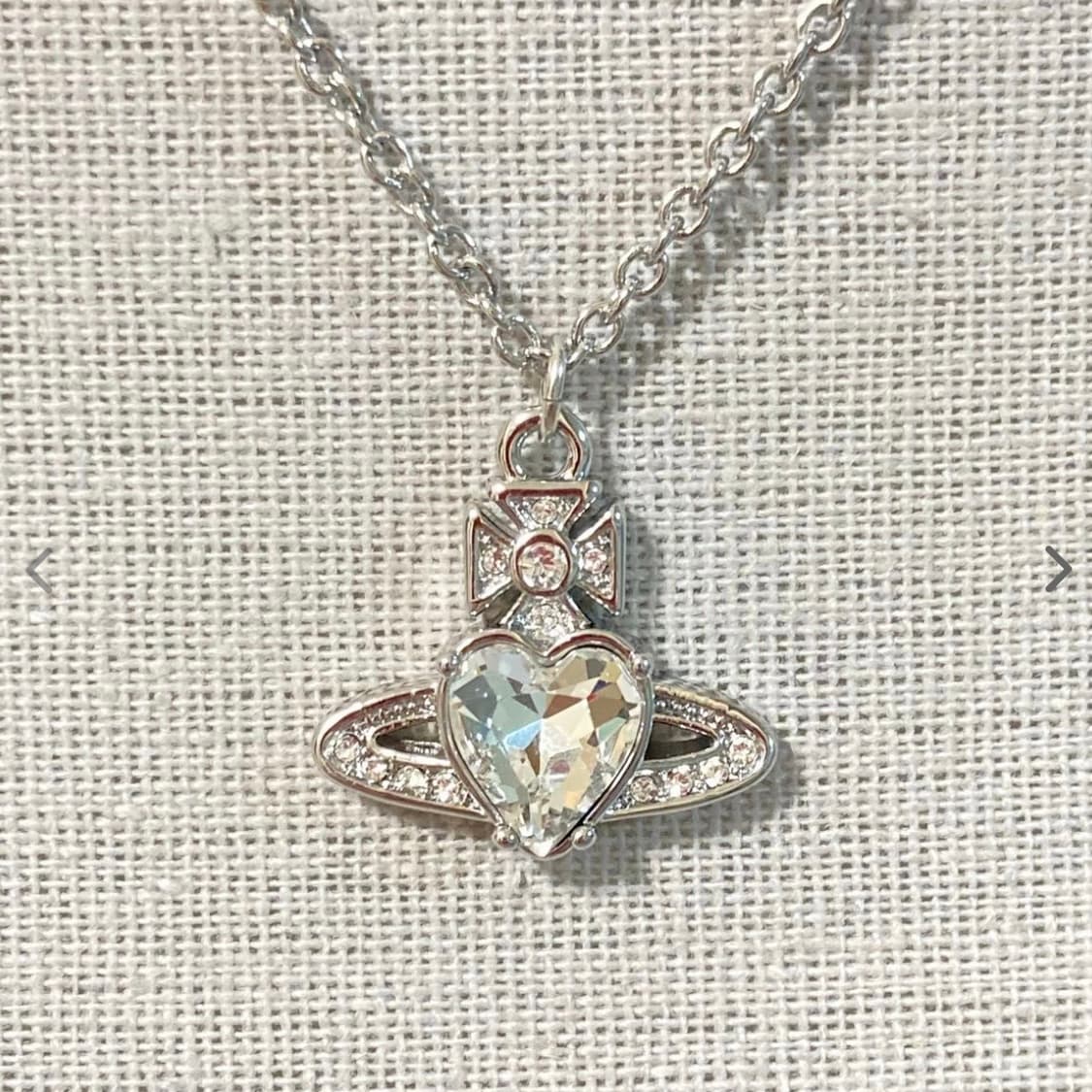 비비안웨스트우드 아카이브 하트 orb 팬던트 목걸이(새상품) 상품이미지5