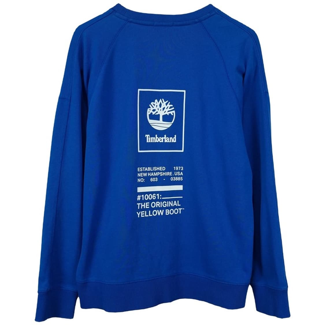 [팀버랜드] 멀티 프린팅 오버핏 맨투맨 블루 M19804 상품이미지3