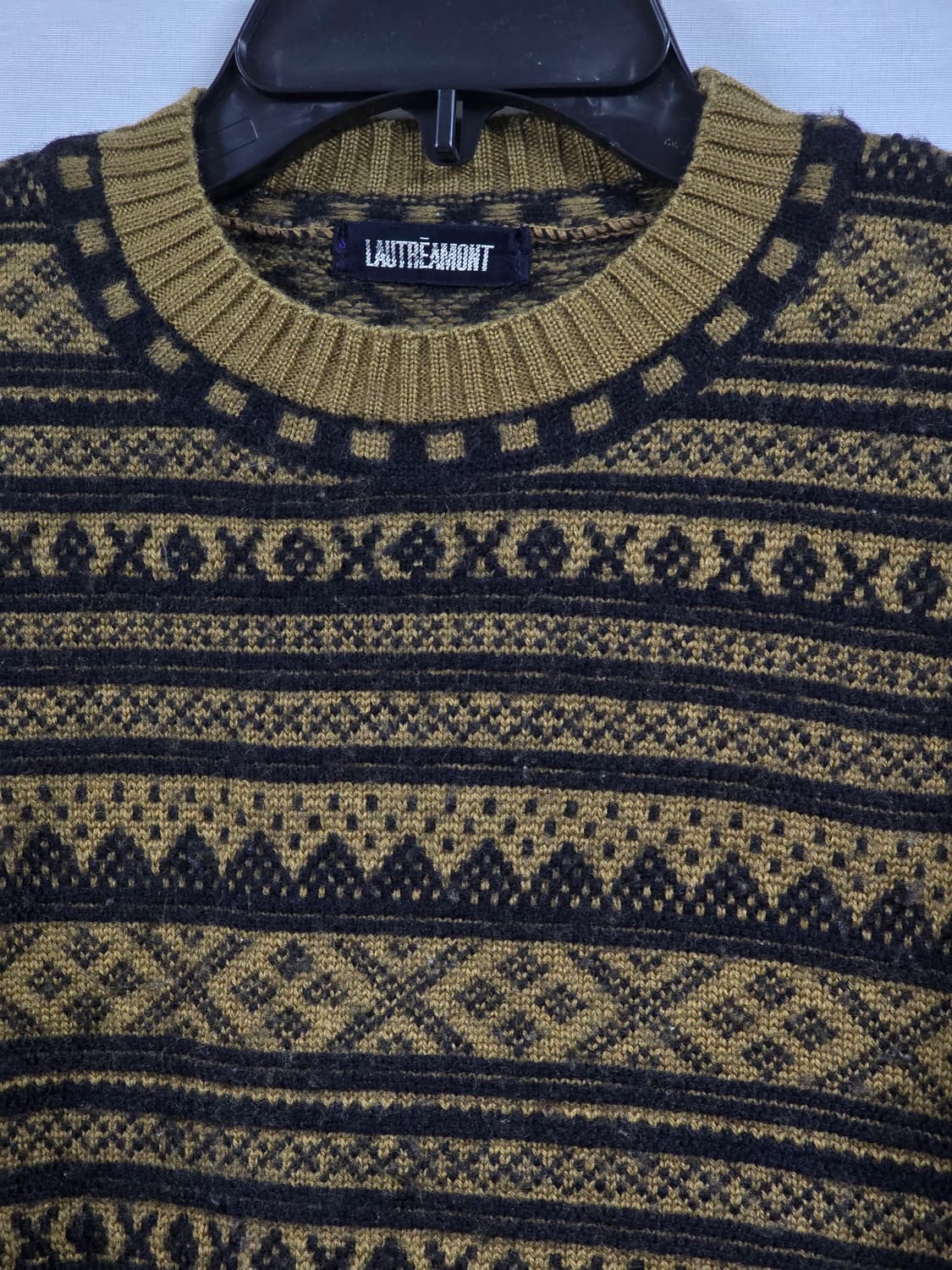Lautreamont 로트레아몽 페어아일 스트라이프 울 니트 상품이미지2