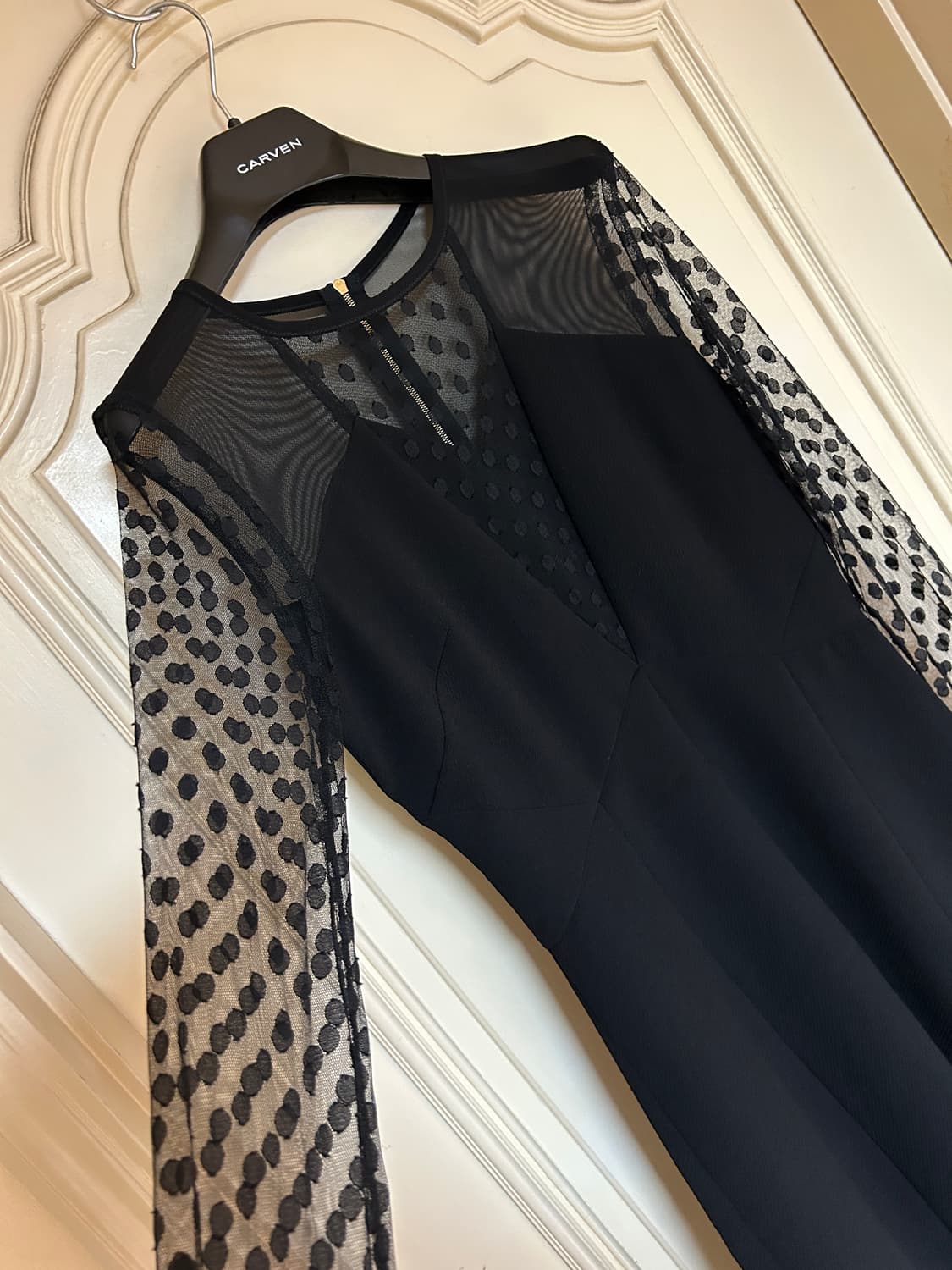 산드로 시스루 원피스 상품이미지4