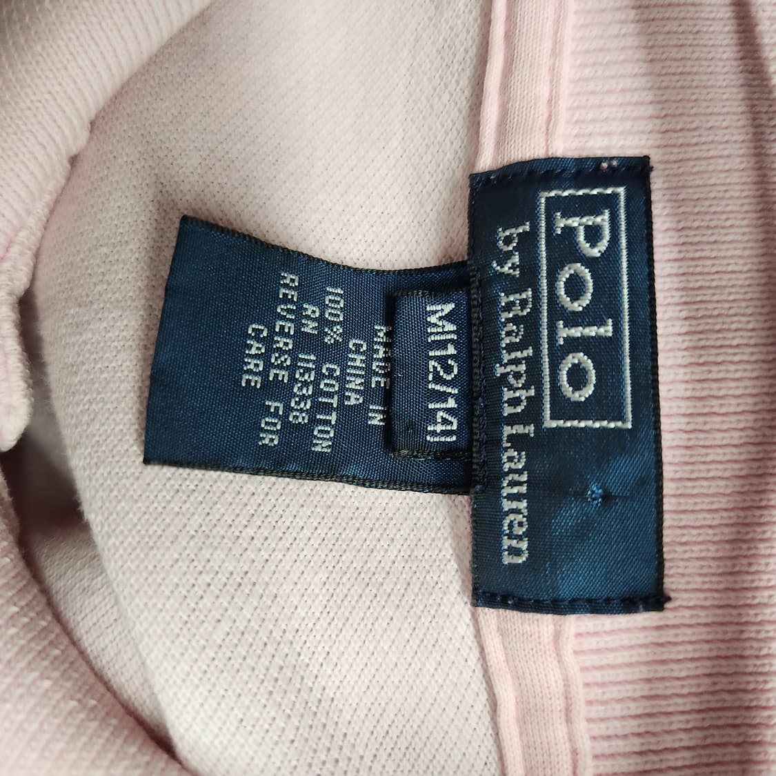 폴로랄프로렌 로고 반팔카라 M 상품이미지5