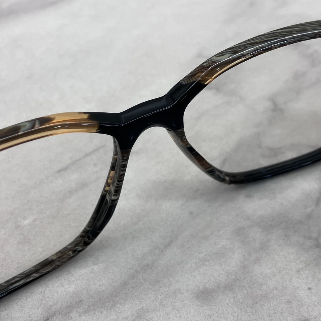 C16 실루엣 Silhouette 우드 패턴 웰링턴 뿔테 안경 상품이미지4