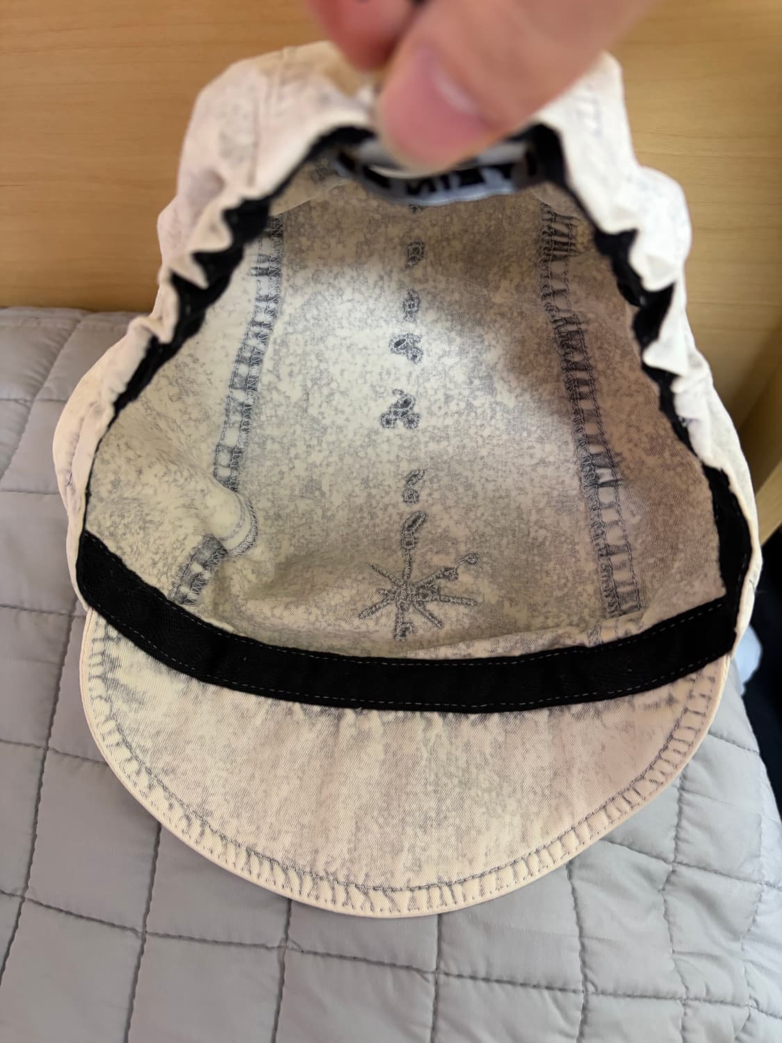 혜인서 셔링캡 화이트 상품이미지3