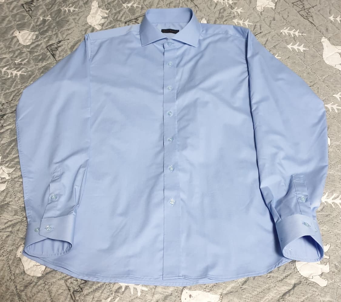 아르코 발레노 맞춤정장 긴팔셔츠 스카이블루 (F) 상품이미지1