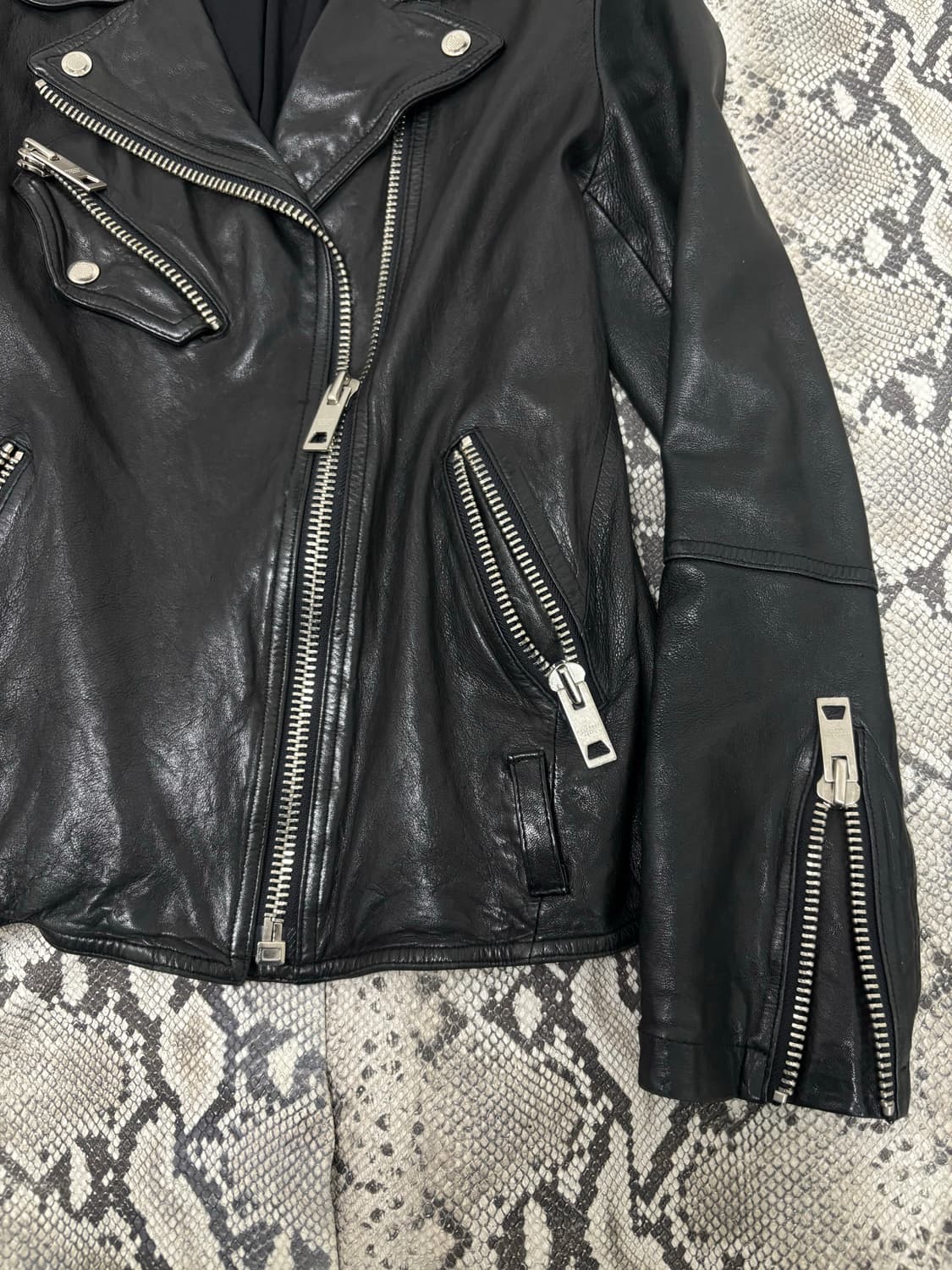 SheepSkin RockChic Leather Jacket 상품이미지8