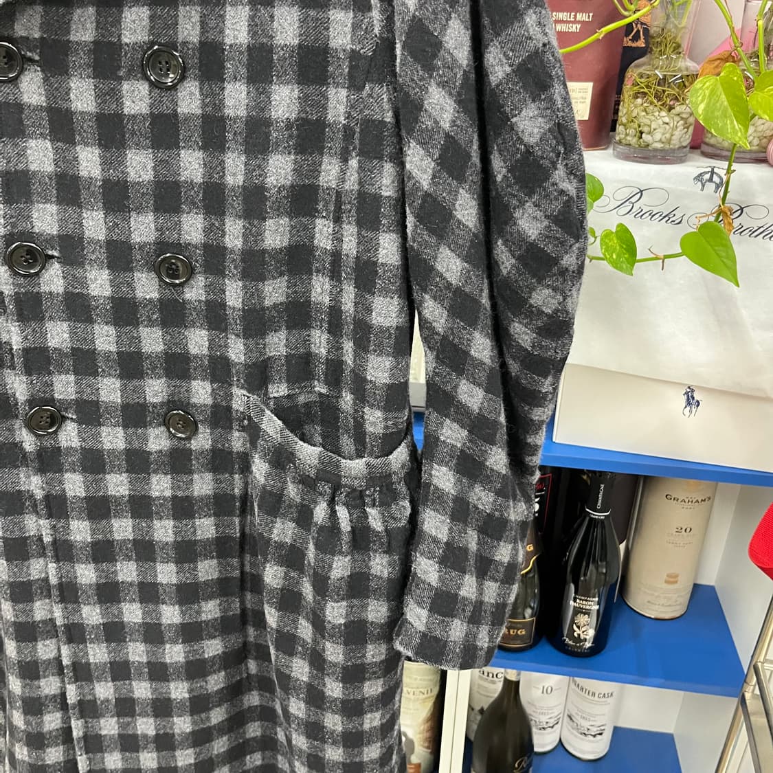 꼼데가르송 트리콧 울코트 S 상품이미지5