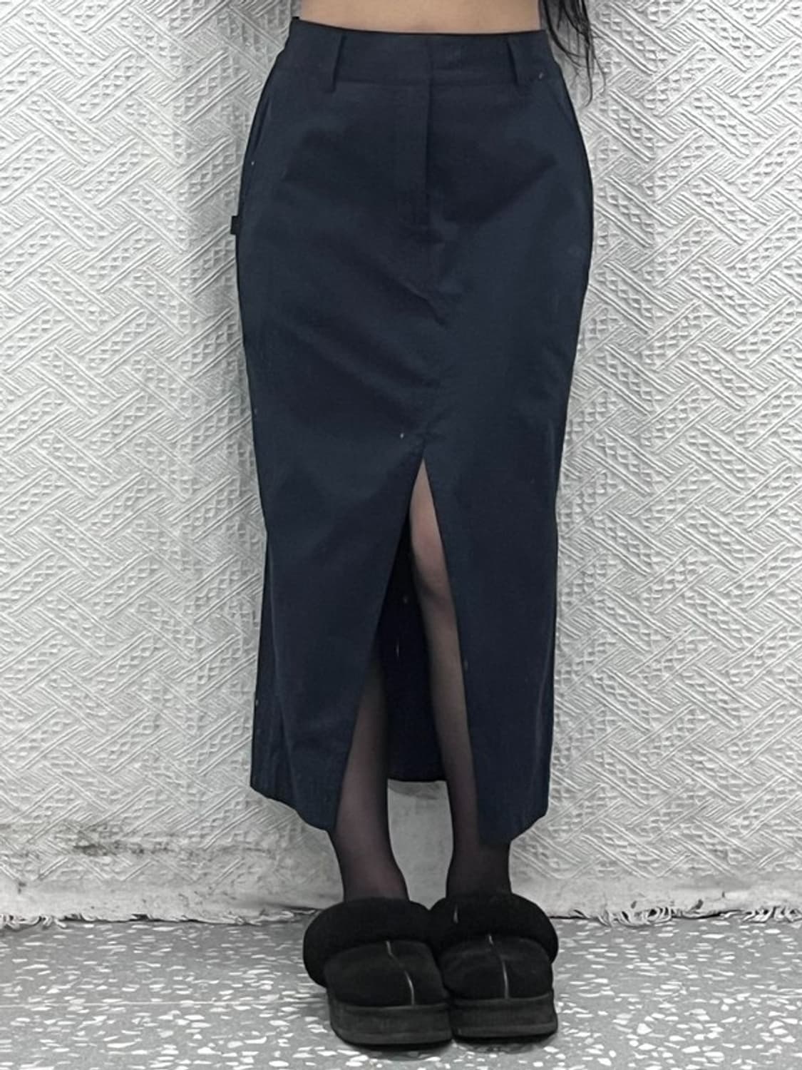 나이키 캐주얼 시크 프론트 절개 트임 롱스커트 XS C09594 상품이미지1