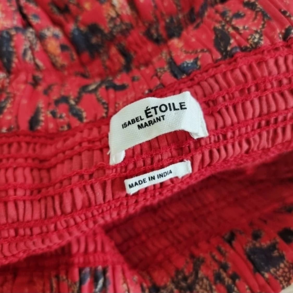 이자벨마랑 에뚜왈 튜브탑 (표기36/44-날씬55 정도) 상태최상 상품이미지2